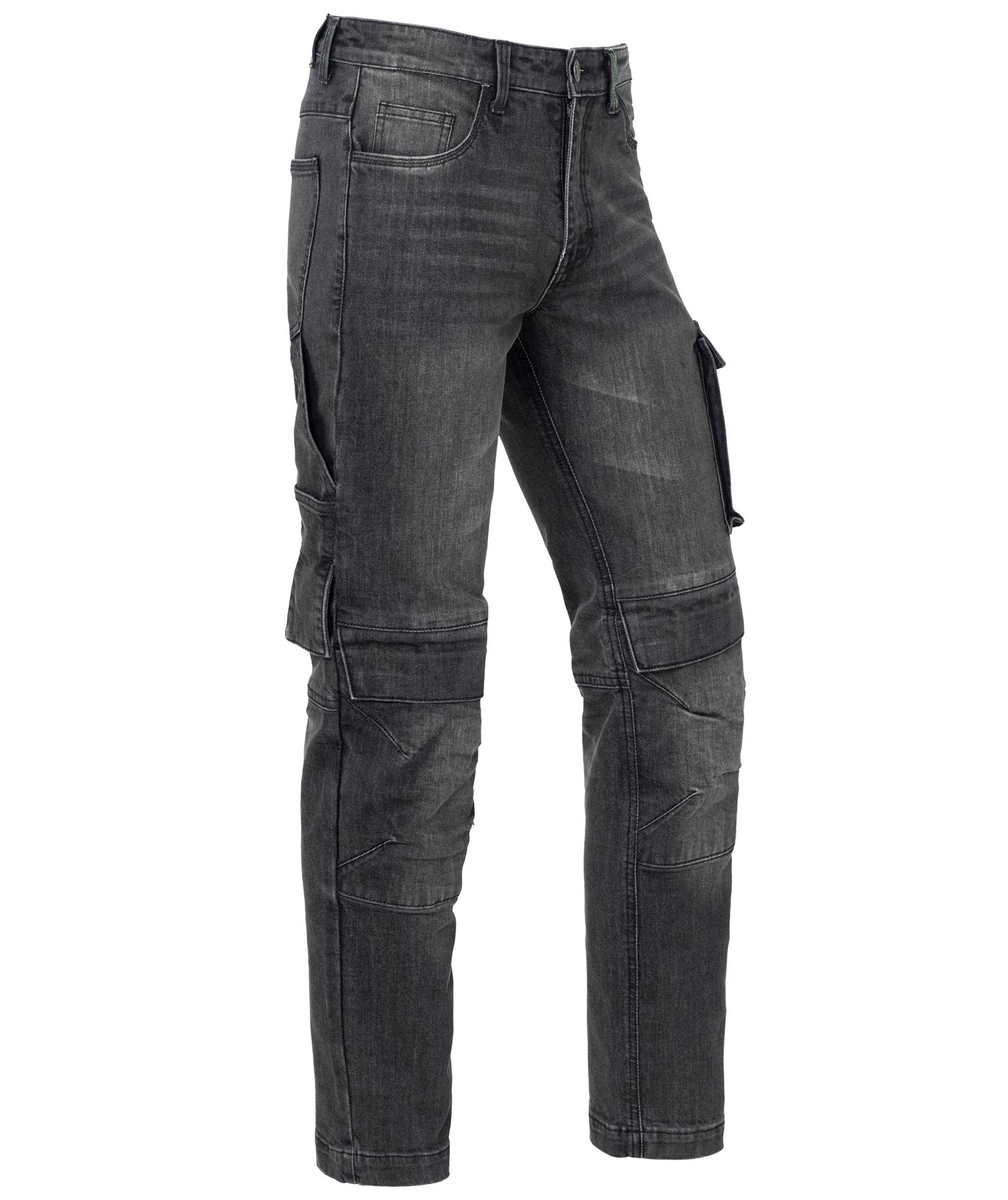 Brams Rick Arbeitshose, Black Denim