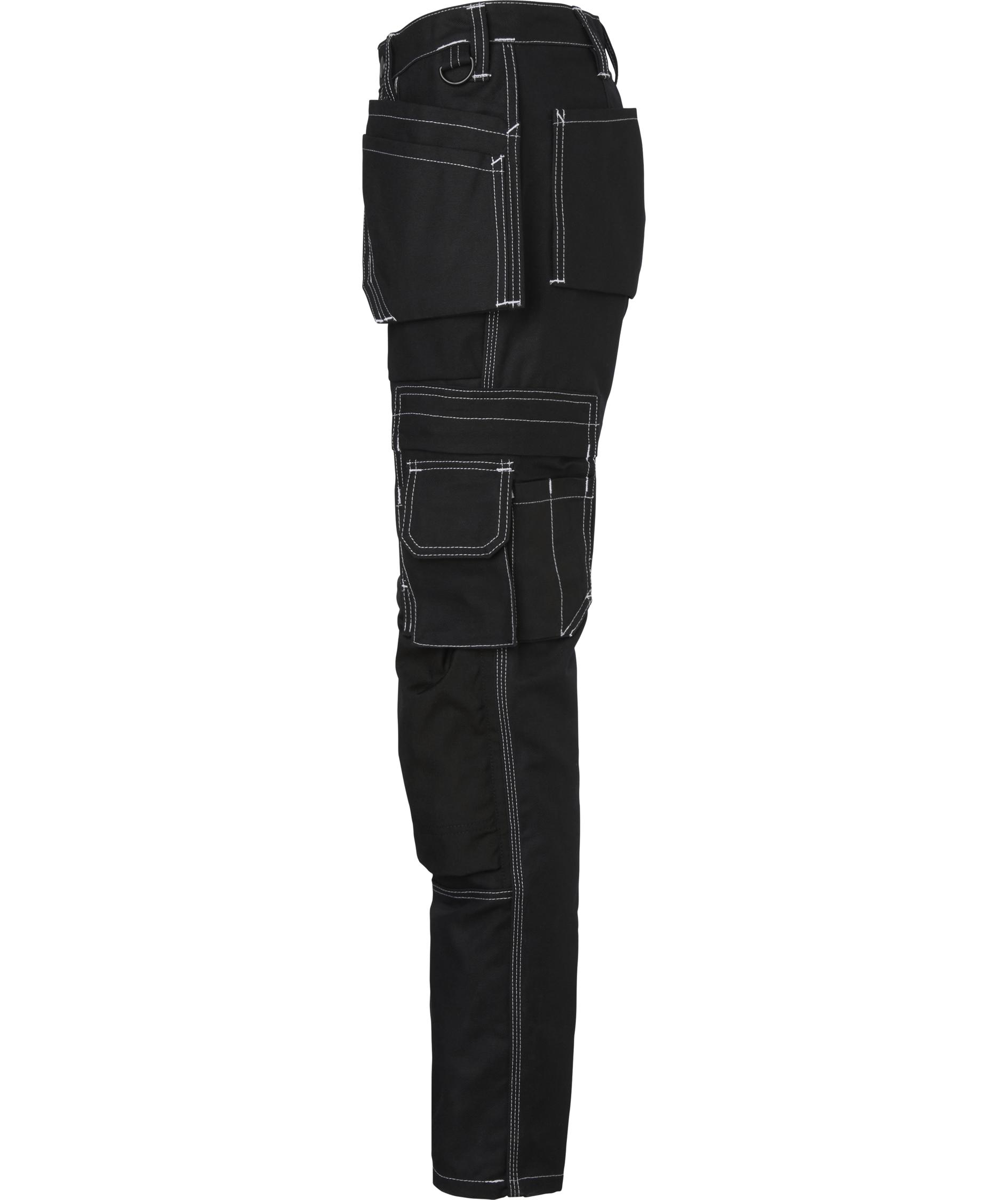 Top Swede women's craftsman trousers 316, Black, large image number 3