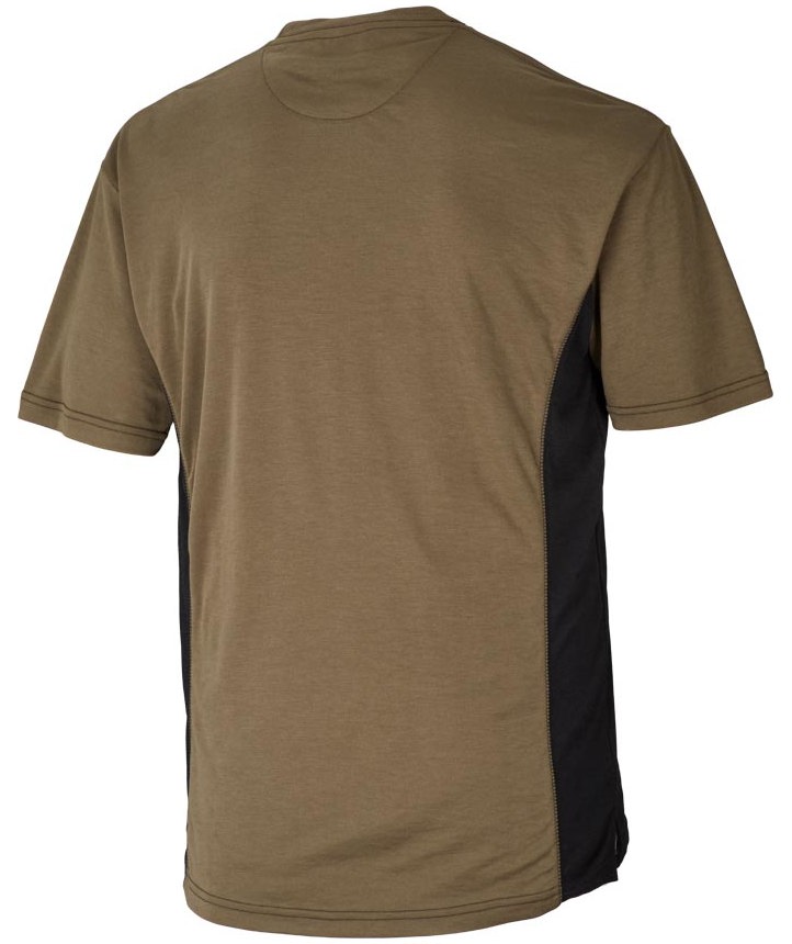 J.A.K. Basic T-shirt 1624, Army/Black