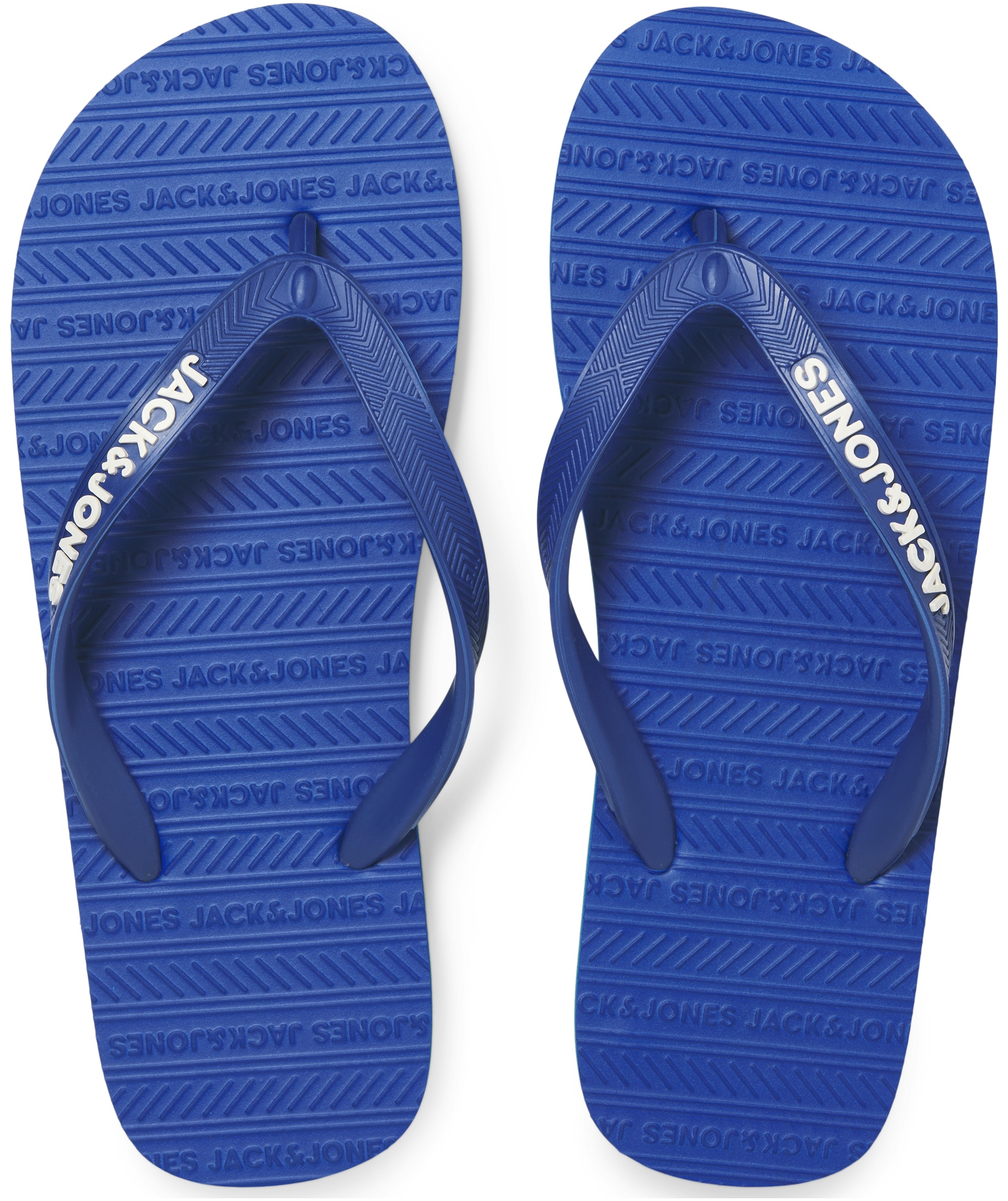 Jack & Jones JWFBASIC flip flop badesandaler, Blue Quartz