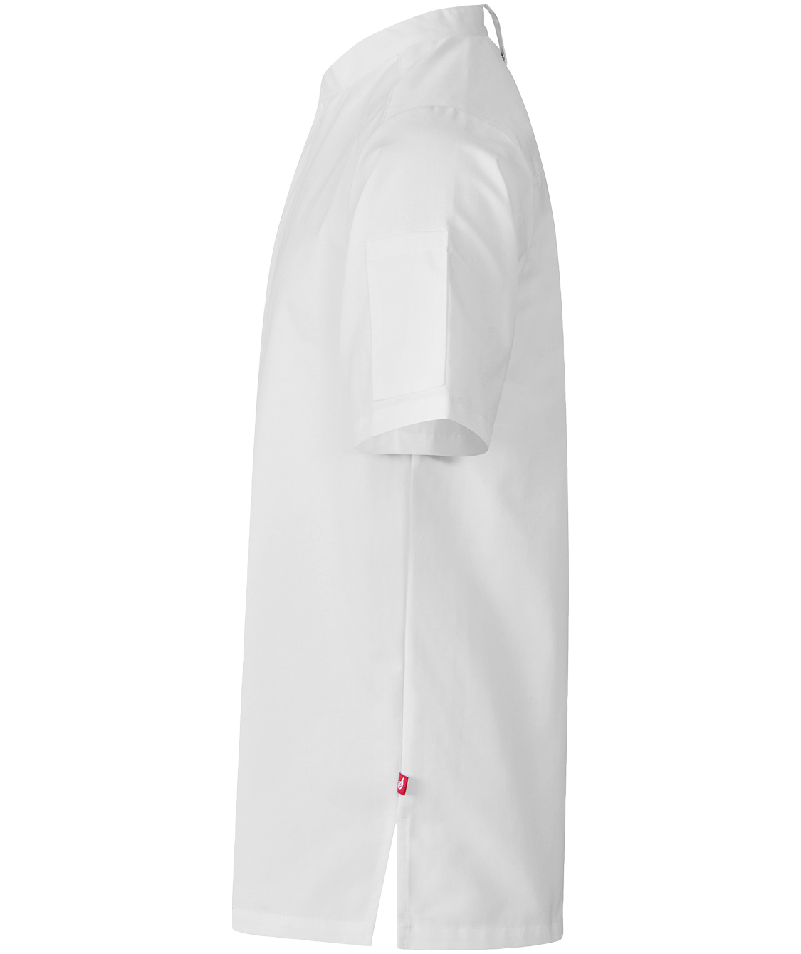 Segers 1097 kort&aelig;rmet kokkeskjorte, Hvid, large image number 4