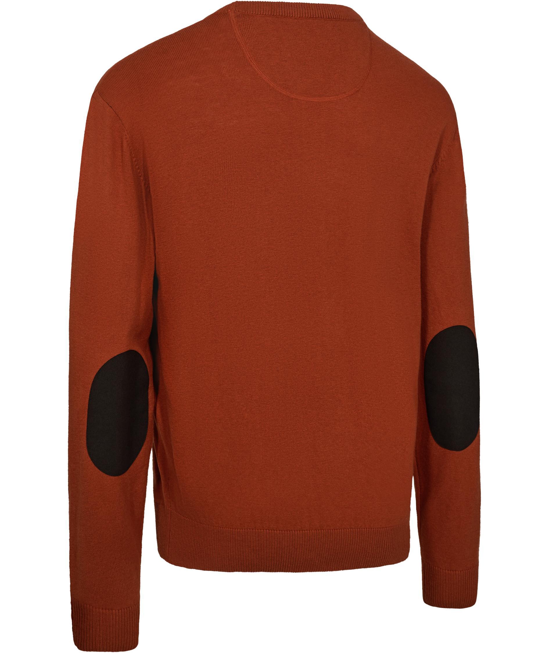 Deerhunter Harrington stickad tr&ouml;ja, Oak Rust Melange