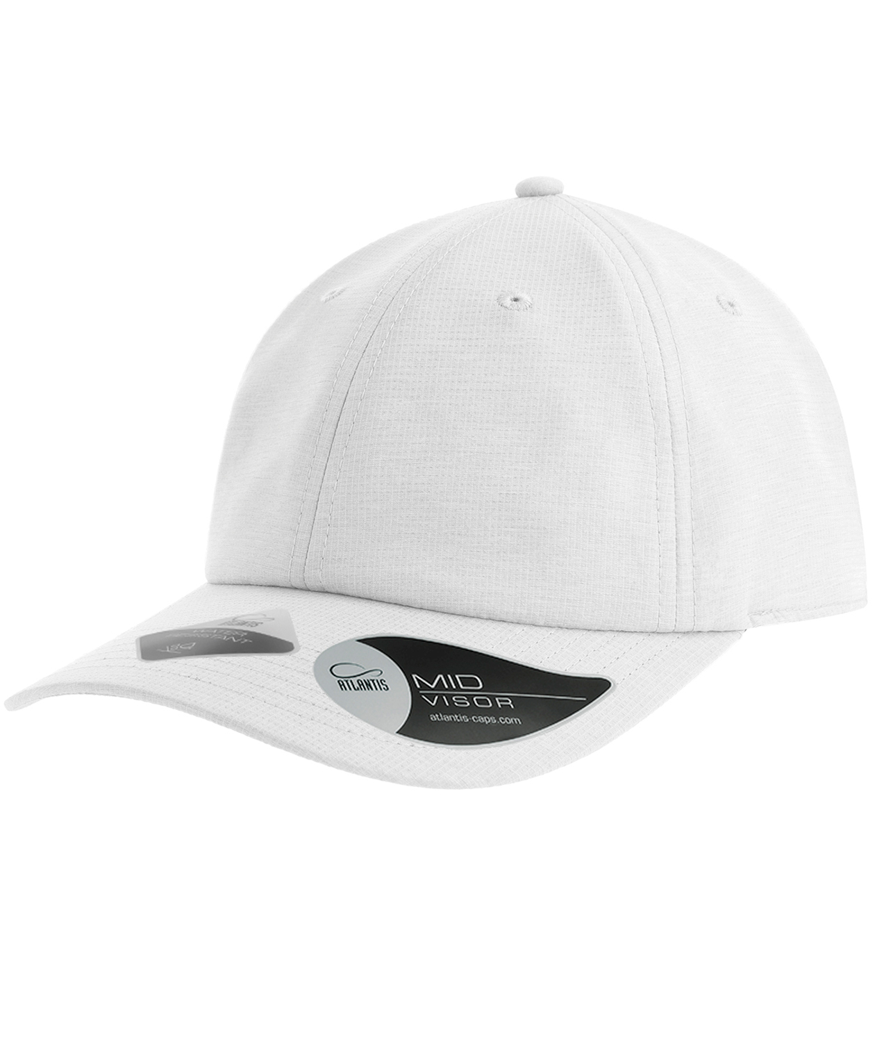 Atlantis Energy keps, White, White, swatch