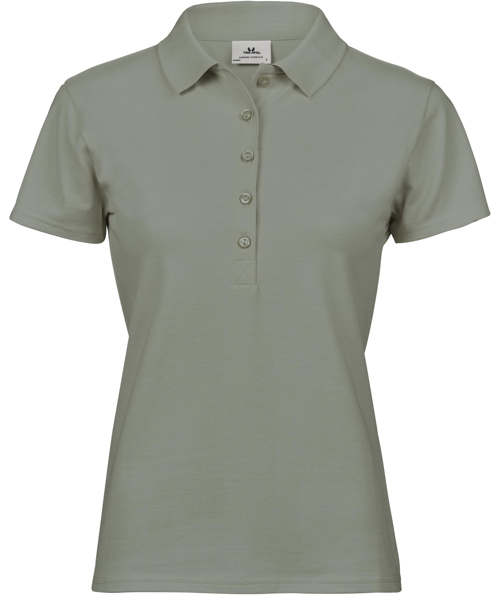 Tee Jays Luxury Stretch dame polo T-shirt, Sage, Sage, swatch