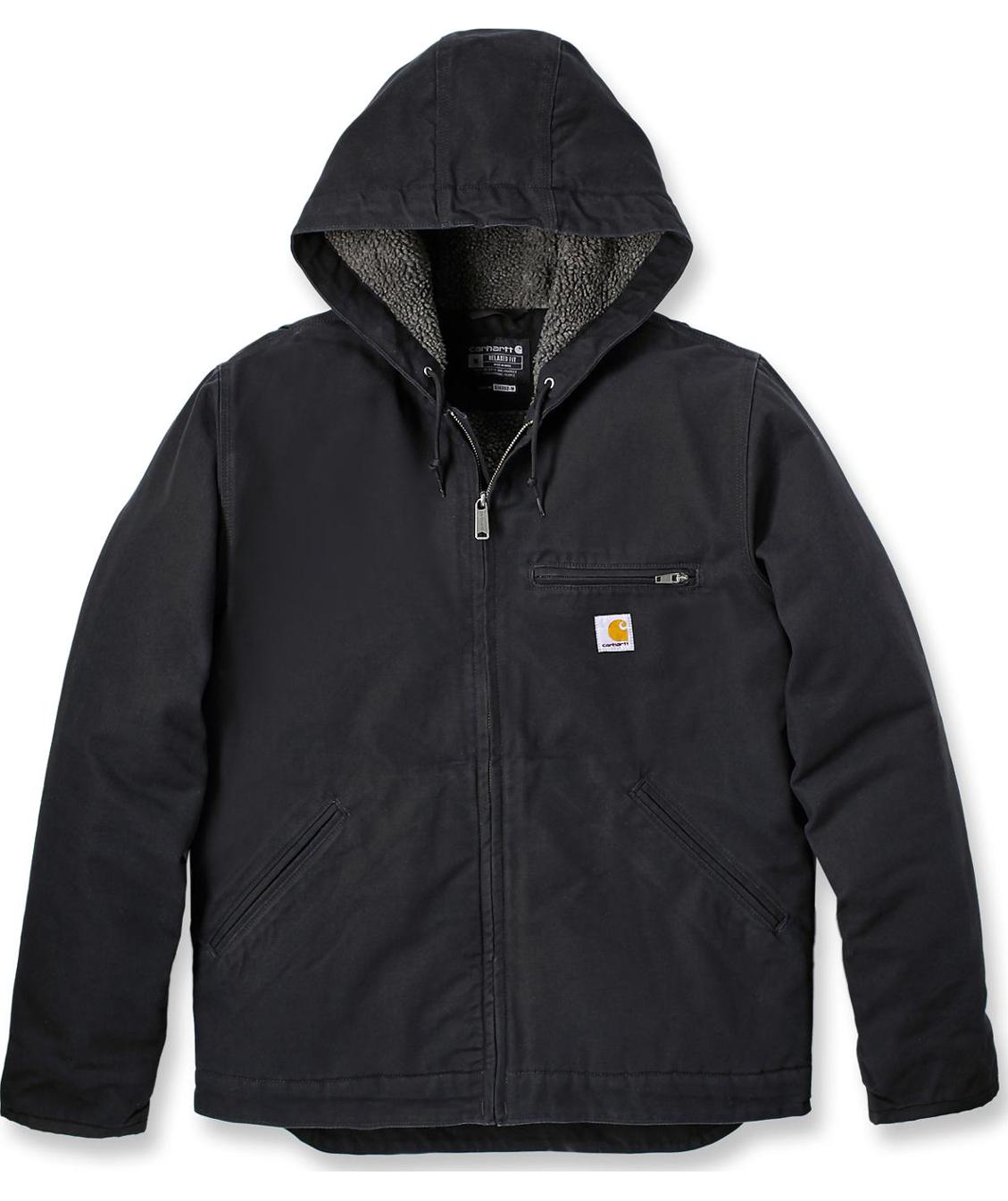 Carhartt fodrad jakke, Black