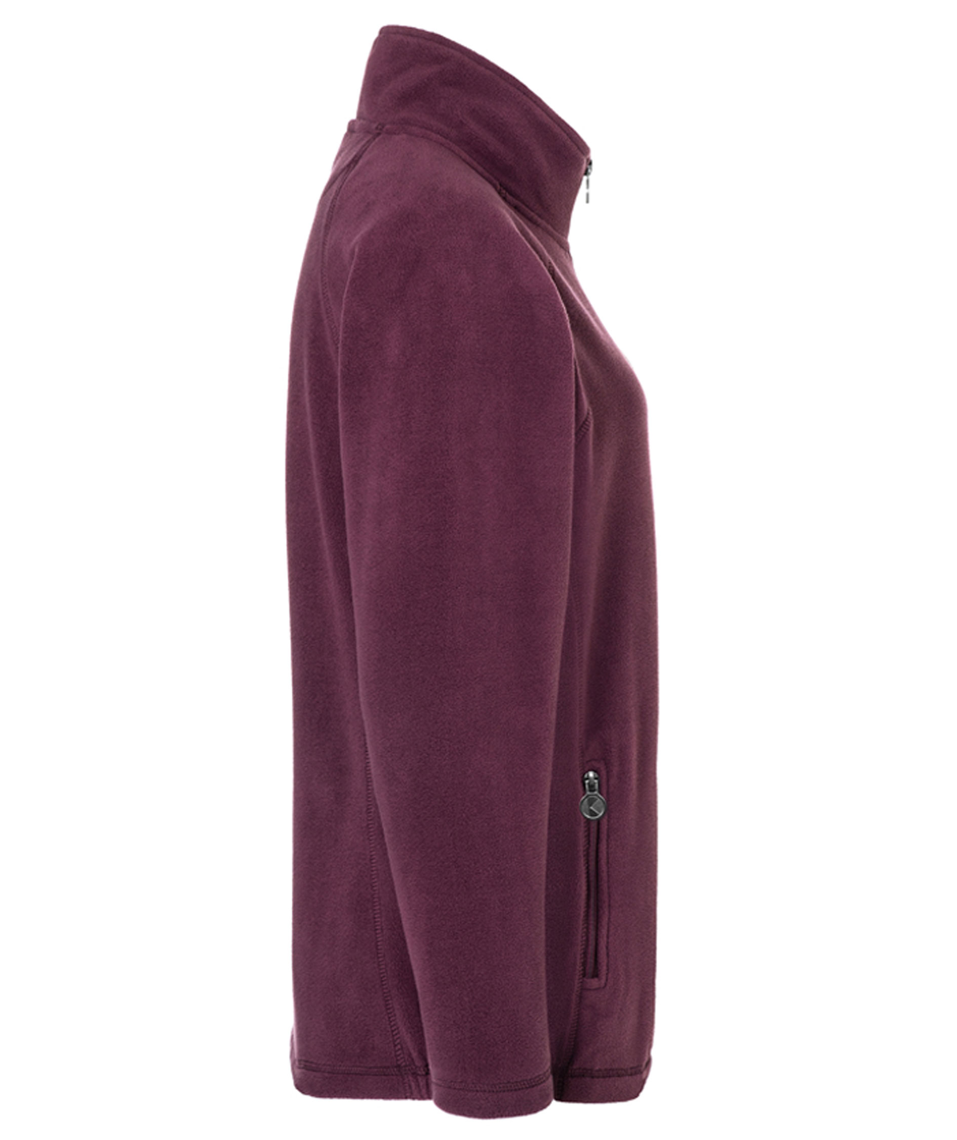Karlowsky women's fleece jacket, Aubergine, large image number 4