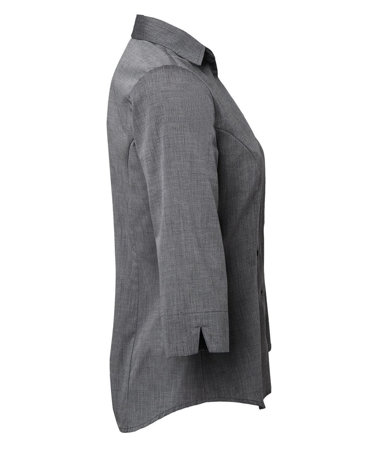 Segers women's shirt with 3/4 sleeves, Graphite, large image number 3