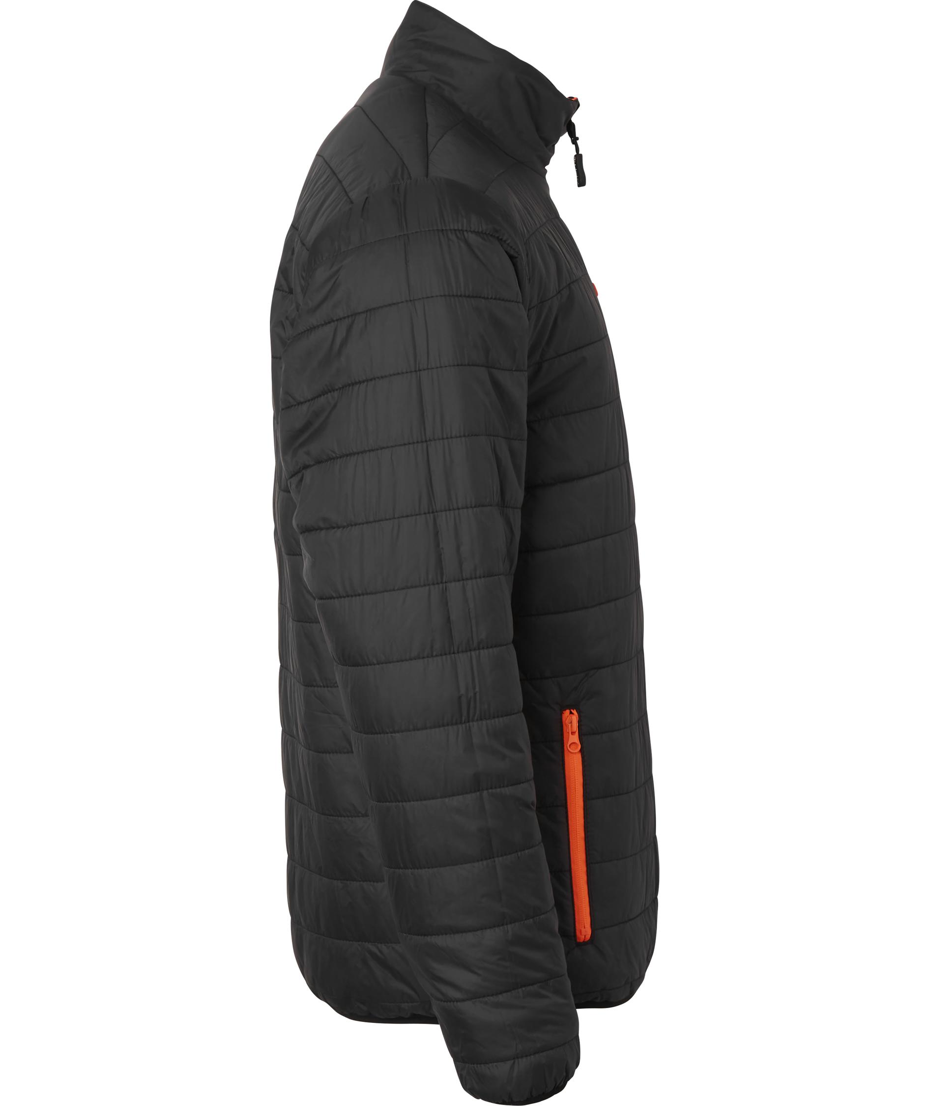 Top Swede quilted jacke 129, Hi-Vis Orange/Black, large image number 6