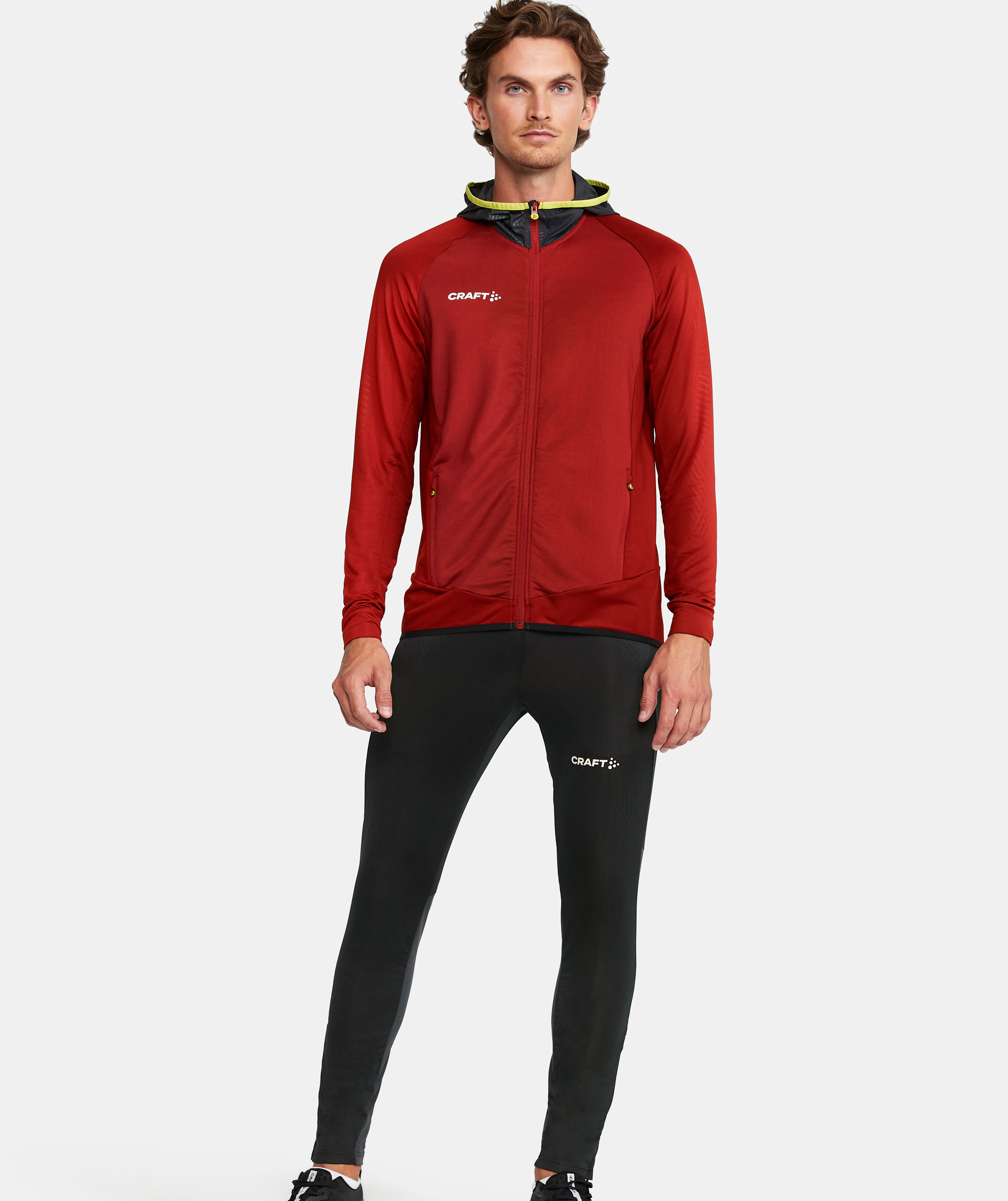 Craft Extend hoodie med dragkedja, Rhubarb, large image number 5