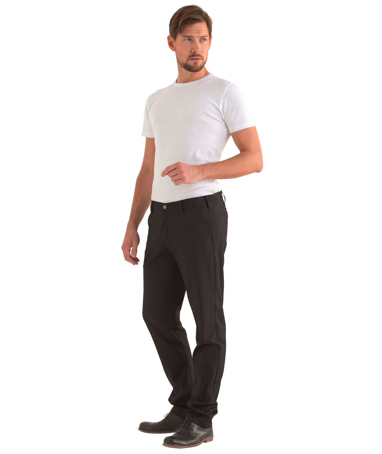 Kentaur&nbsp;chino&nbsp;bukse benlengde 86 cm, Svart