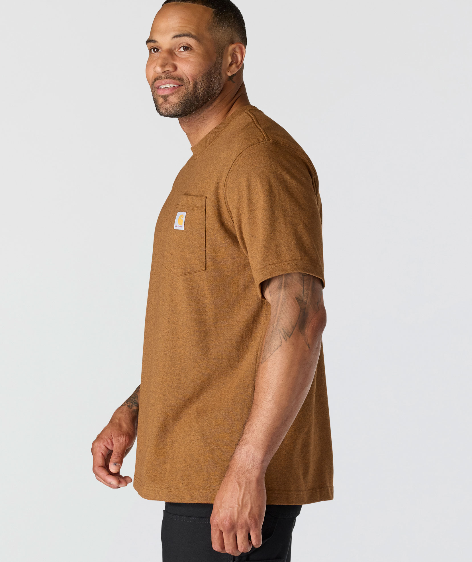 Carhartt Dearborn T-shirt, Carhartt Brown, large image number 5