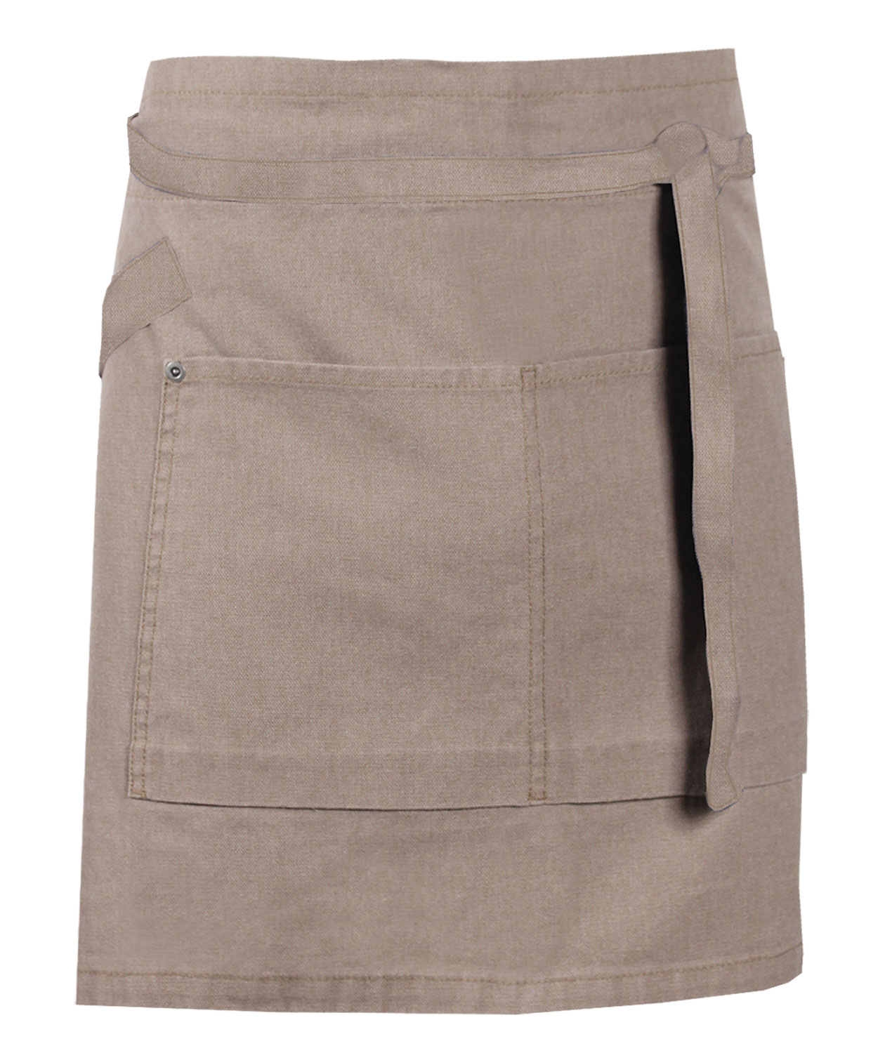 Nybo Workwear New Nordic forkle med lommer, Khaki