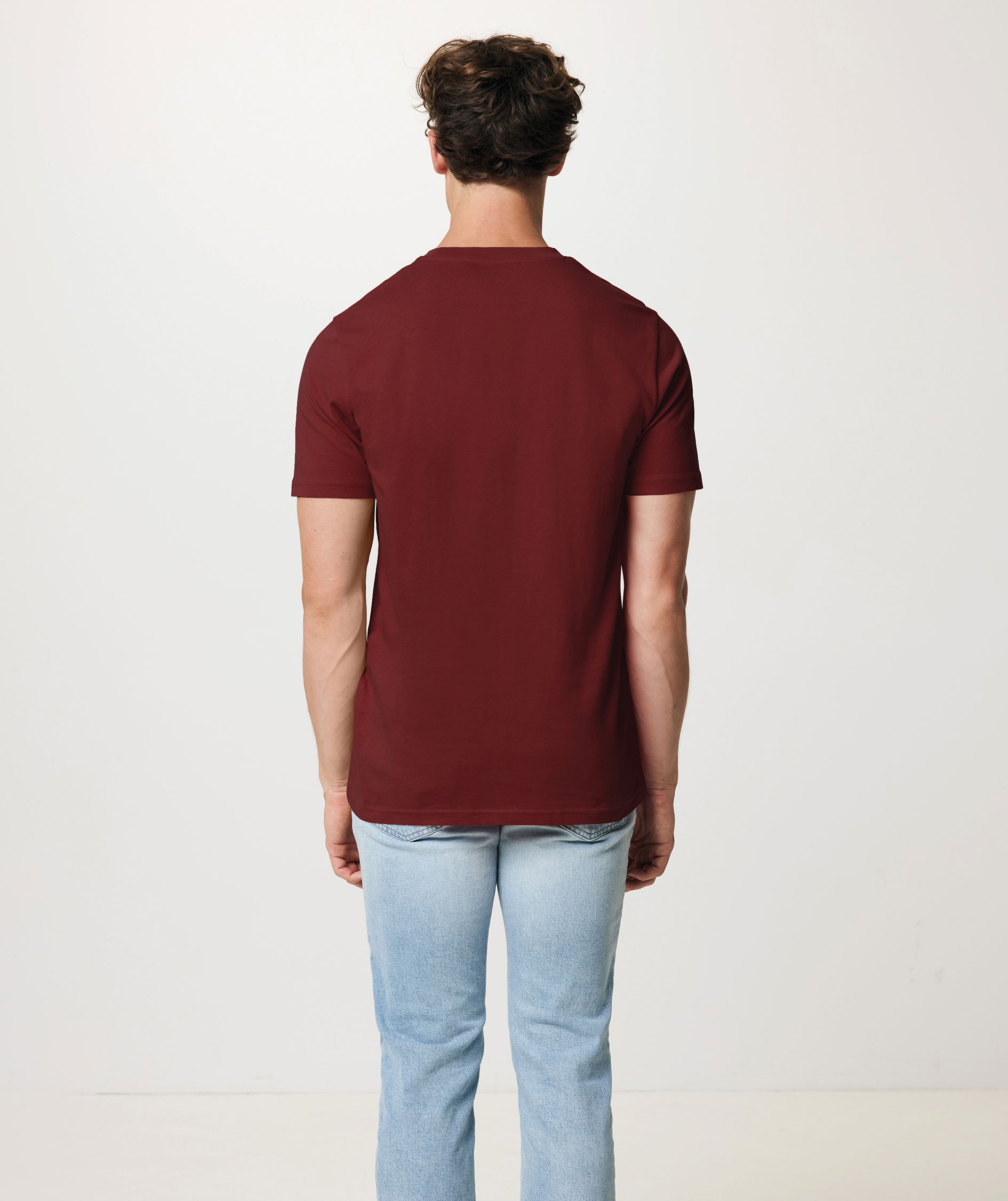 Iqoniq Brett T-skjorte, Bordeaux Red, large image number 3