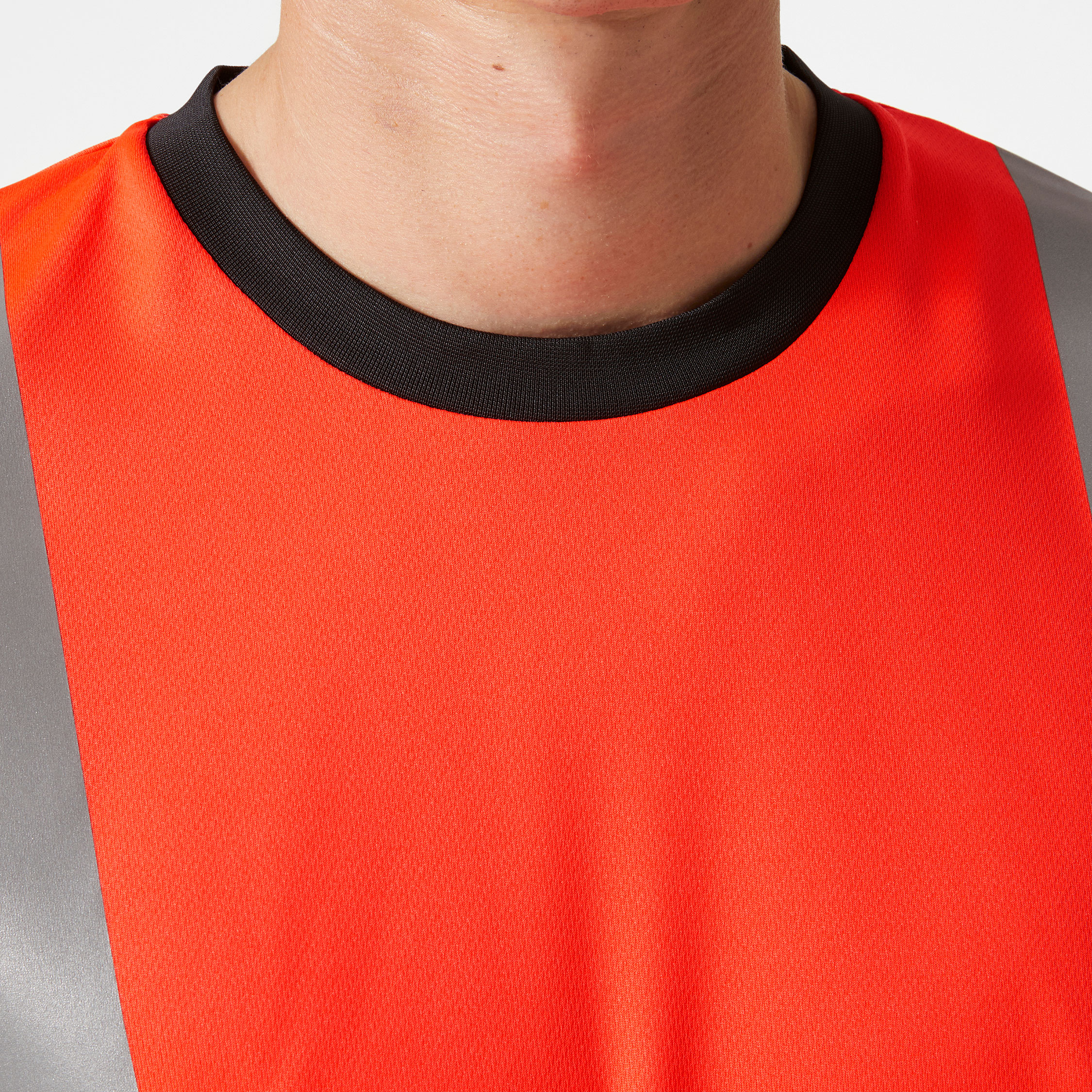 Helly Hansen Addvis T-shirt, Hi-Vis R&oslash;d/Ebony, large image number 2