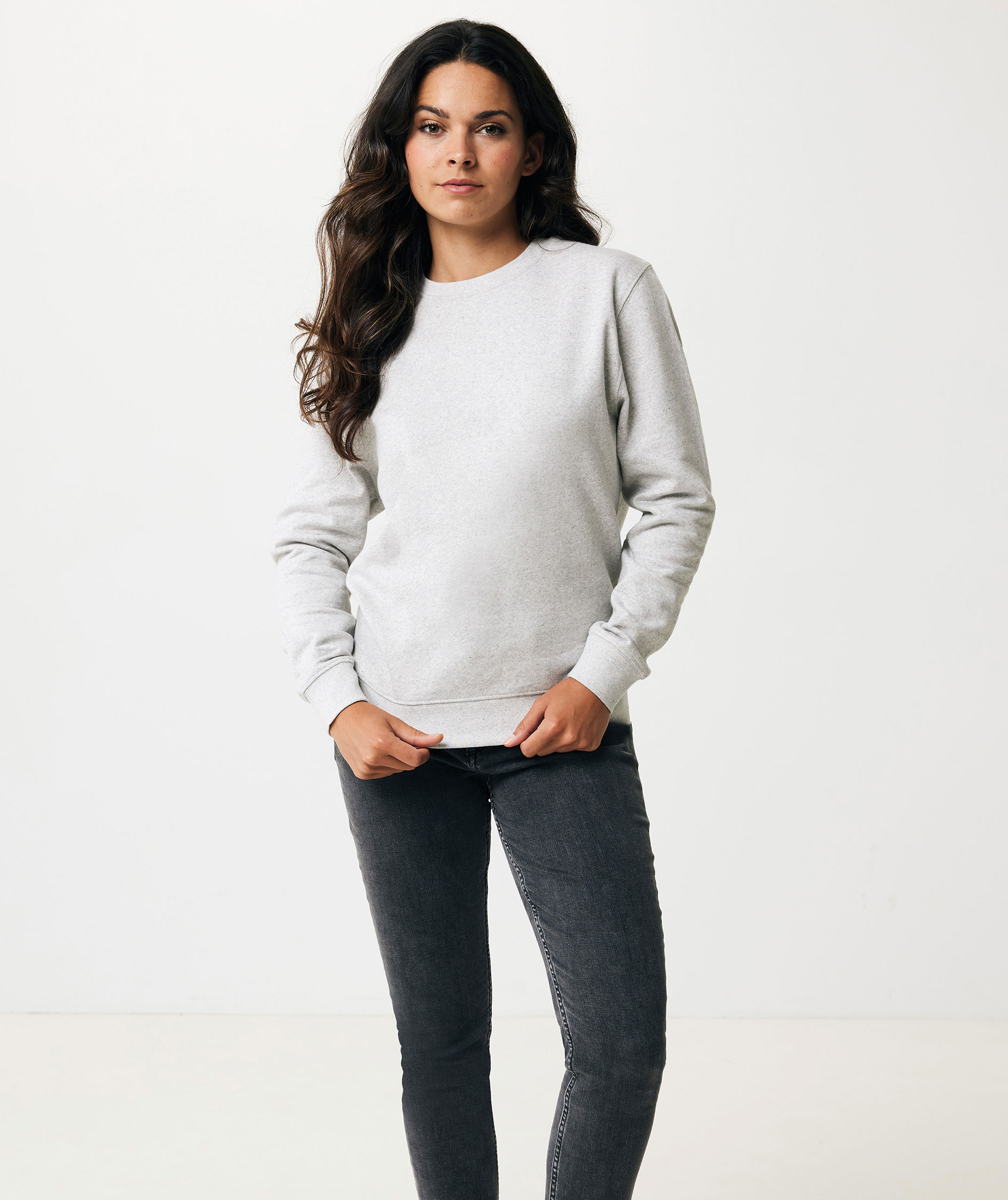 Iqoniq Etosha sweatshirt, Light Heather Grey, large image number 10