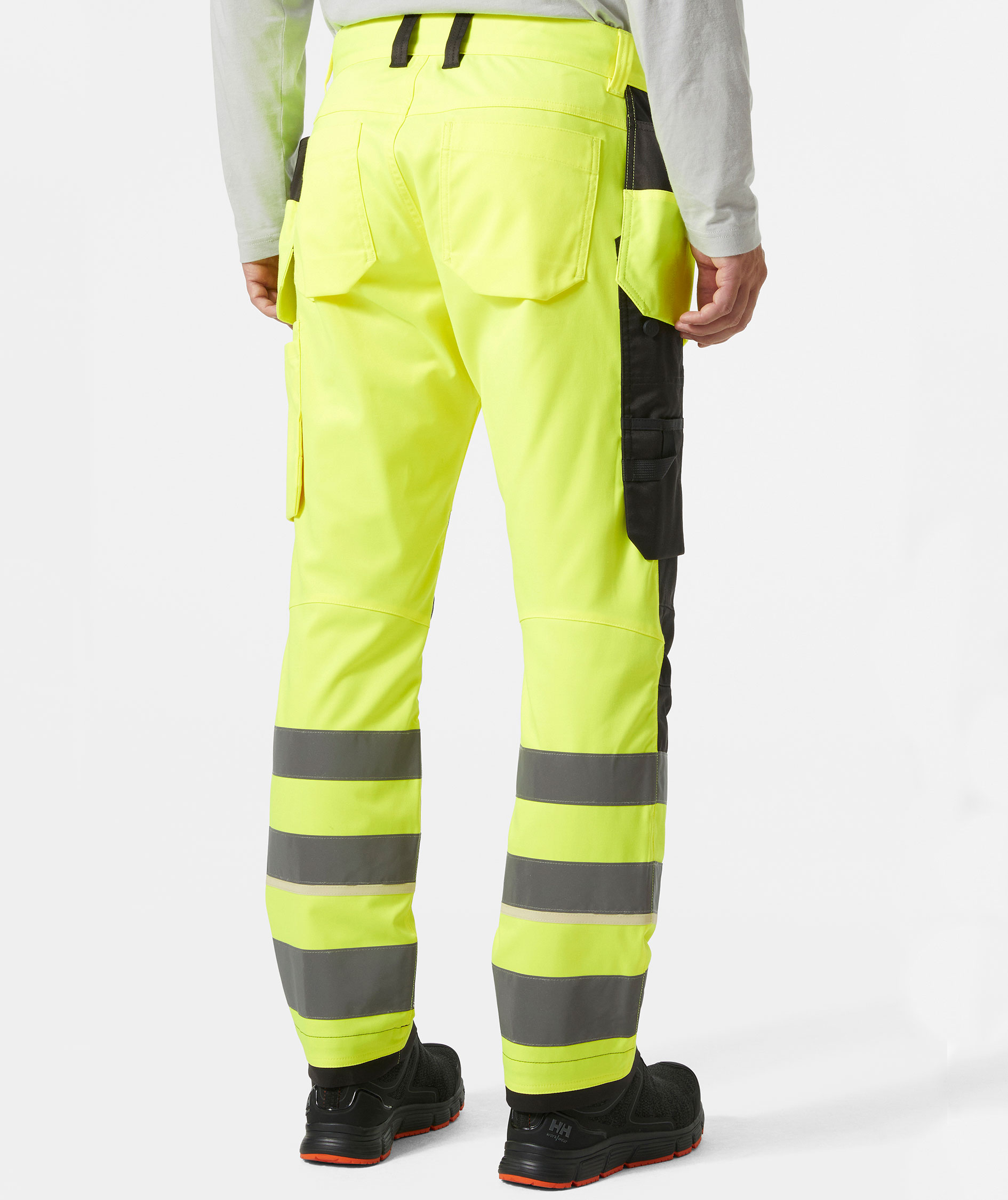 Helly Hansen UC-ME Handwerkerhose, Hi-vis Gelb/Ebony, large image number 3