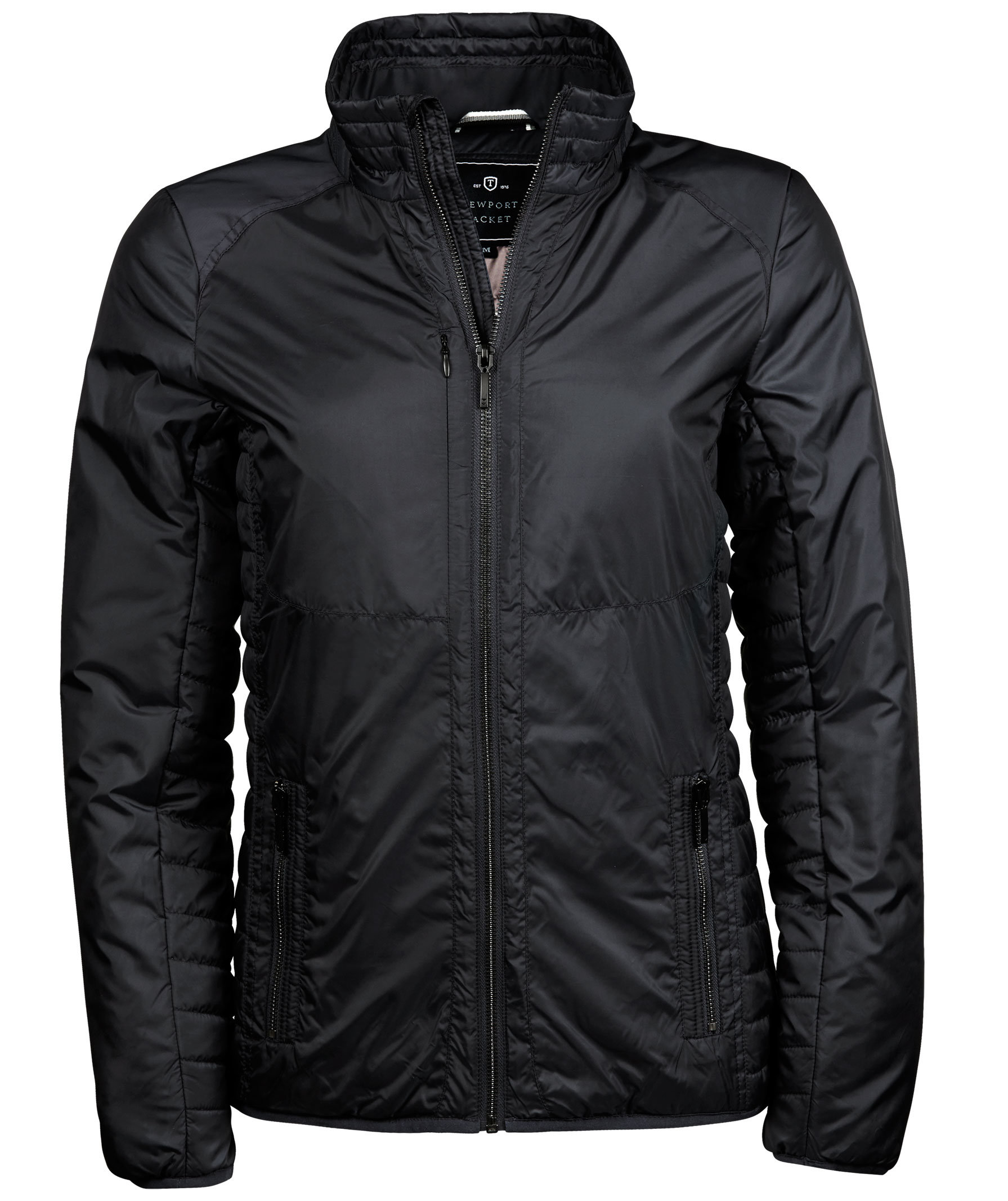 Tee Jays Newport jacka dam, Svart