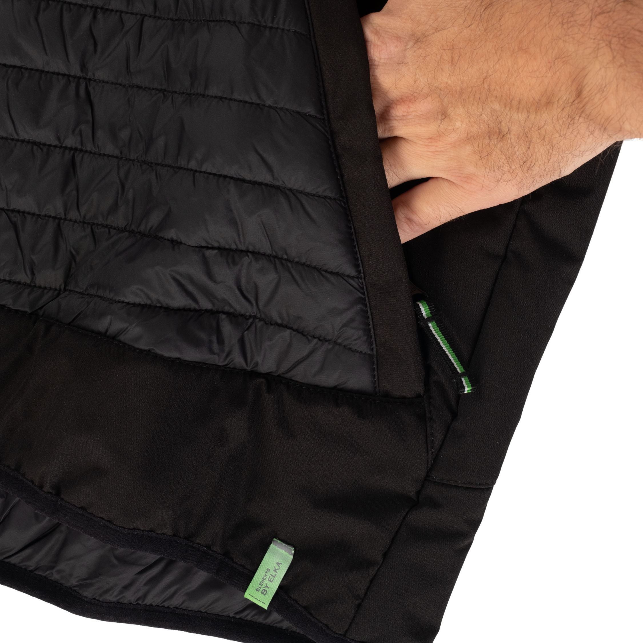 ELKA Elements Steppjacke, Schwarz, large image number 3