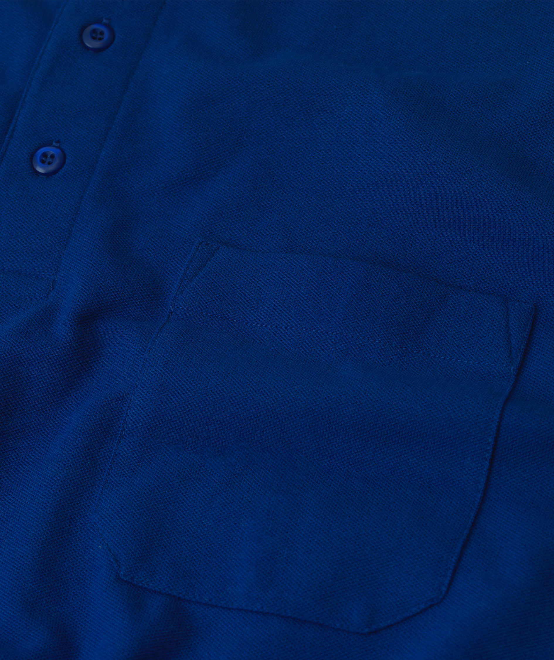 ID Klassisk Polo T-shirt, Kongebl&aring;, large image number 3