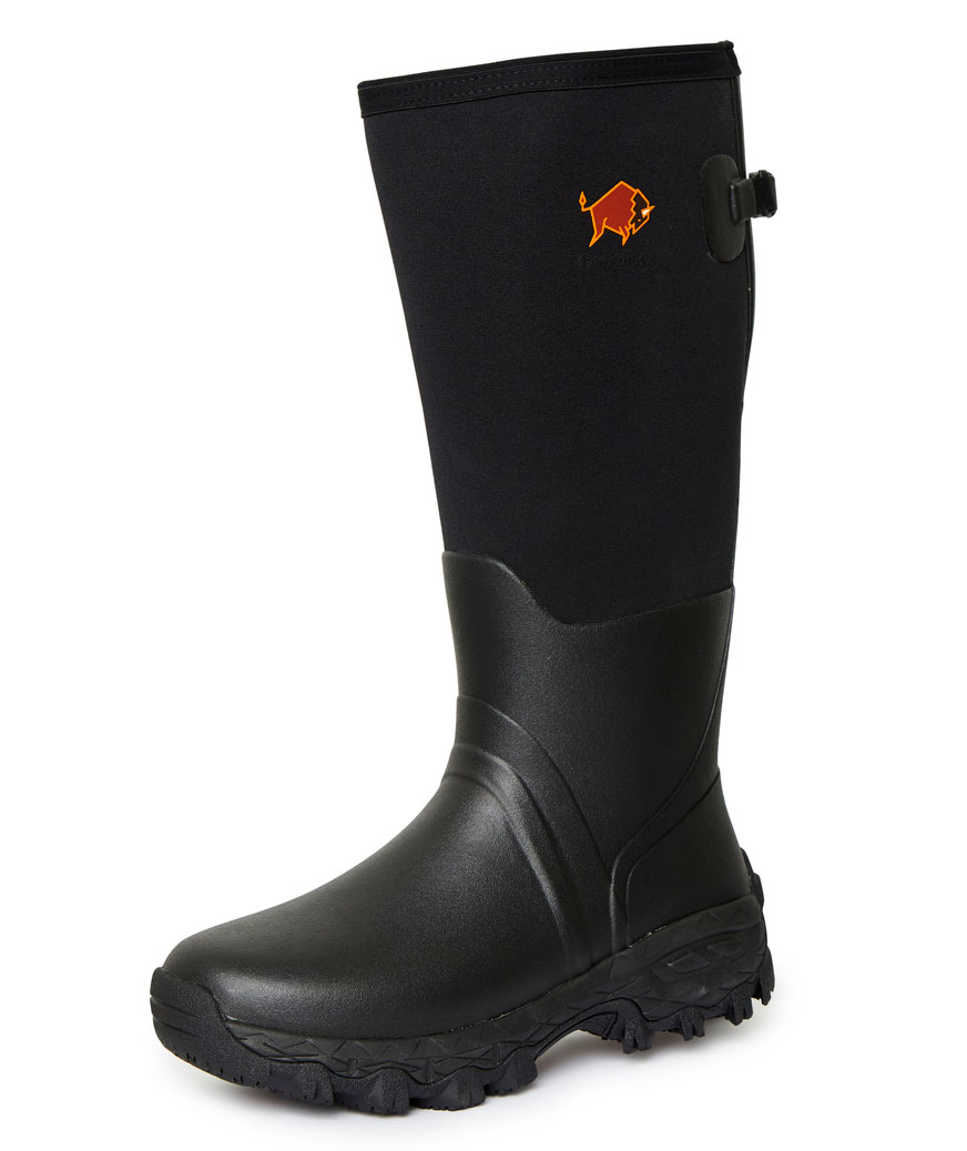 Gateway1 Woodwalker 18" 4mm gummist&oslash;vler, Black