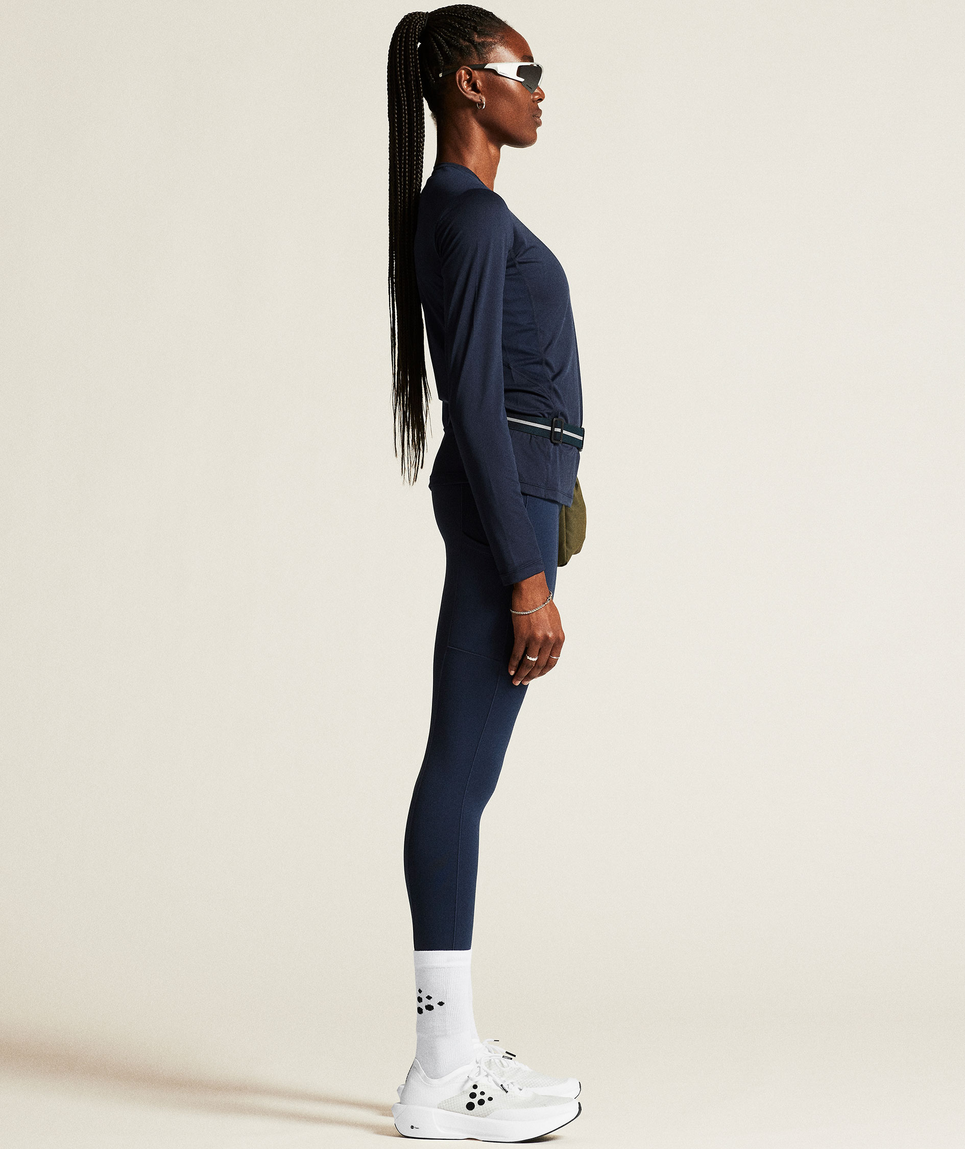 Craft ADV Essence women's long-sleeved T-shirt, Blaze, large image number 8