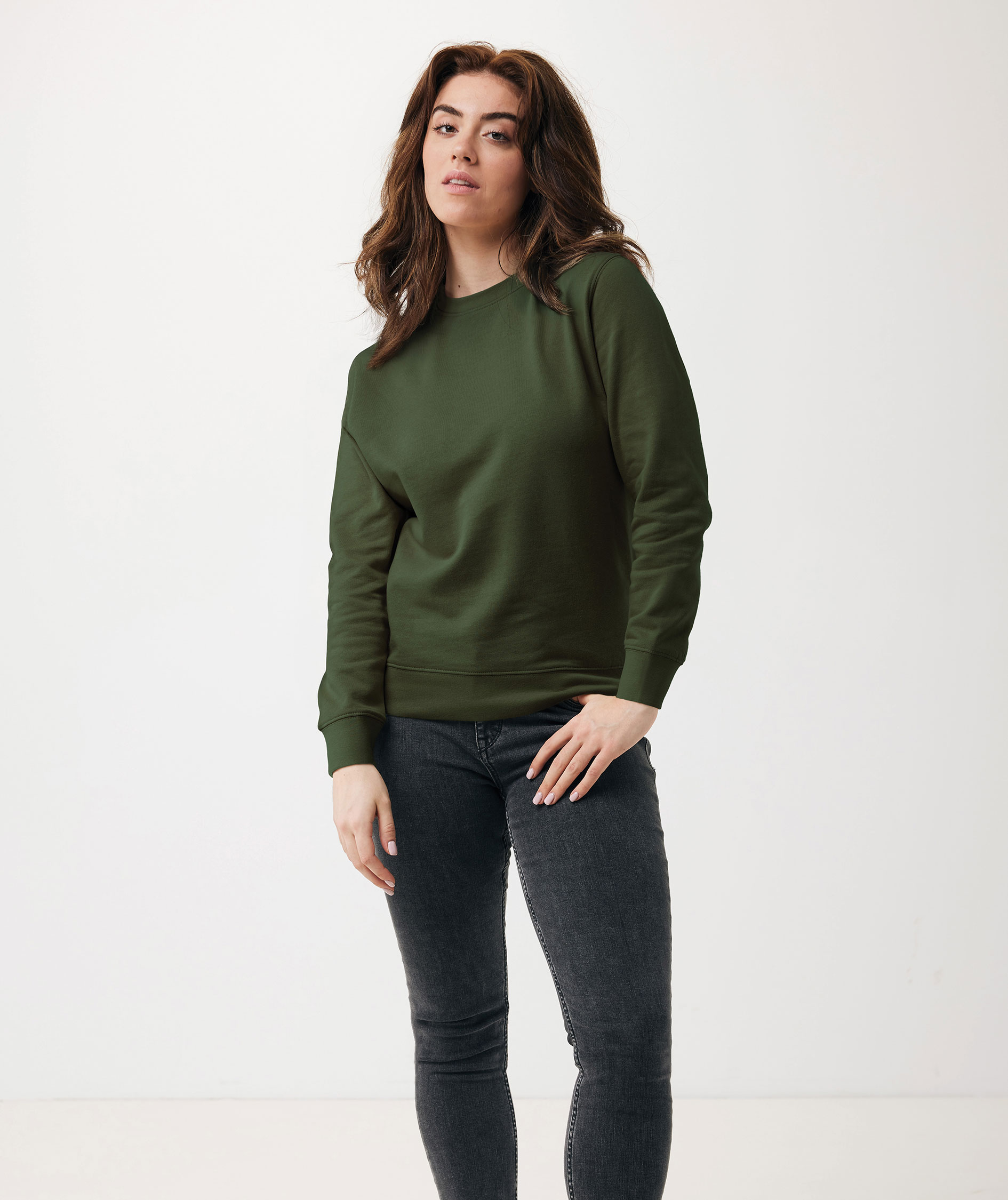 Iqoniq Etosha sweatshirt, Khaki, large image number 5