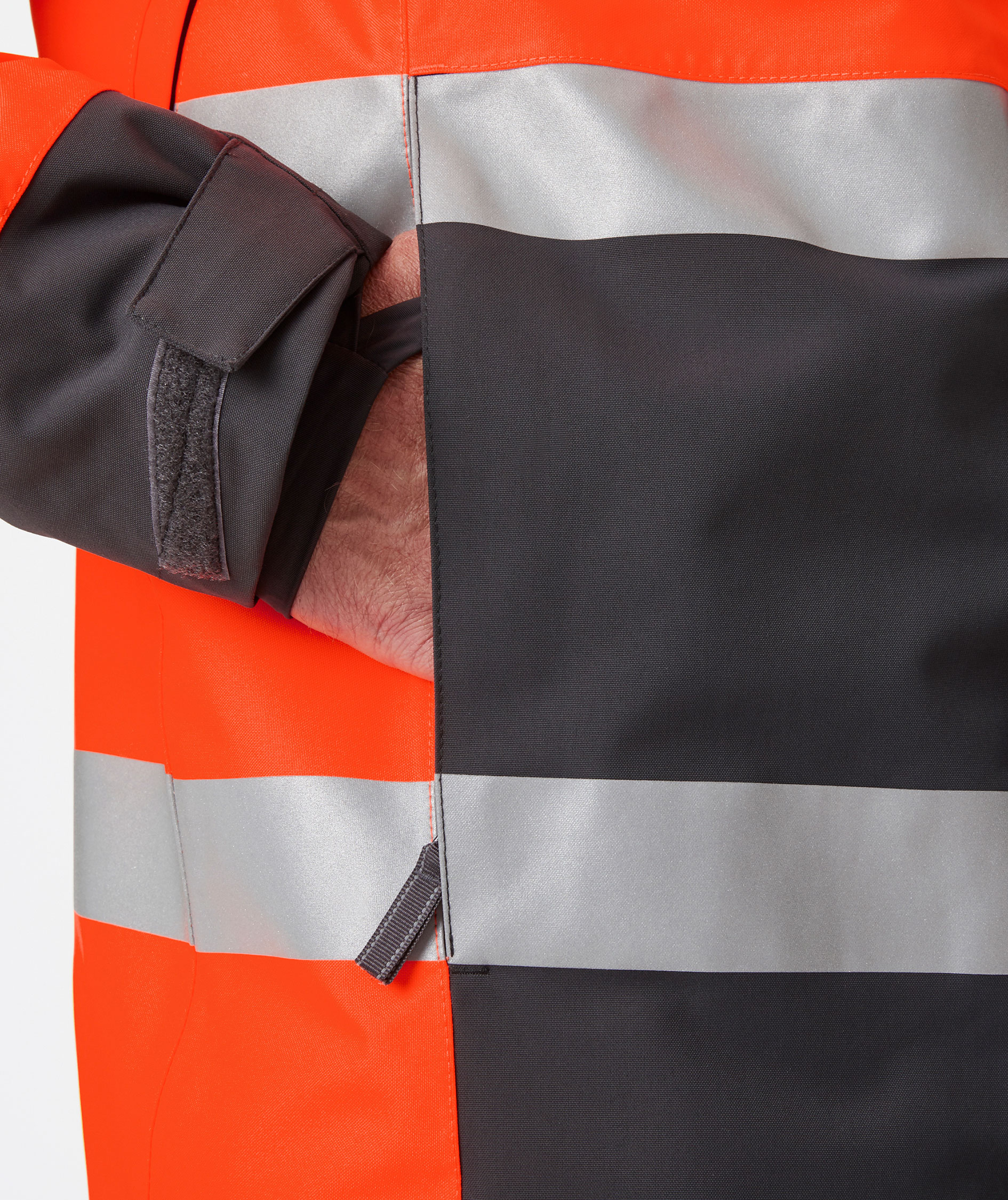 Helly Hansen Alna 2.0 Parka, Hi-vis Orange/charcoal, large image number 6