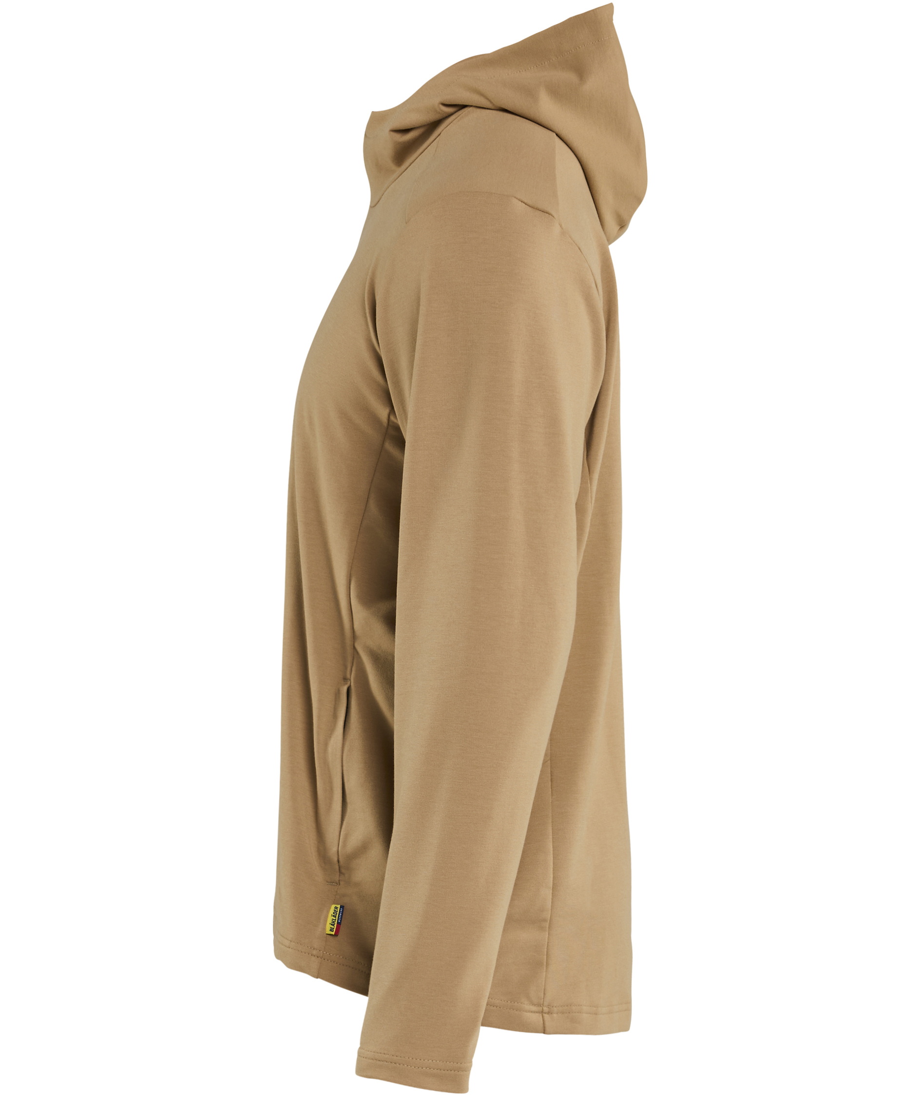 Bl&aring;kl&auml;der half zip h&aelig;ttetr&oslash;je, Ljus Nougat, large image number 3