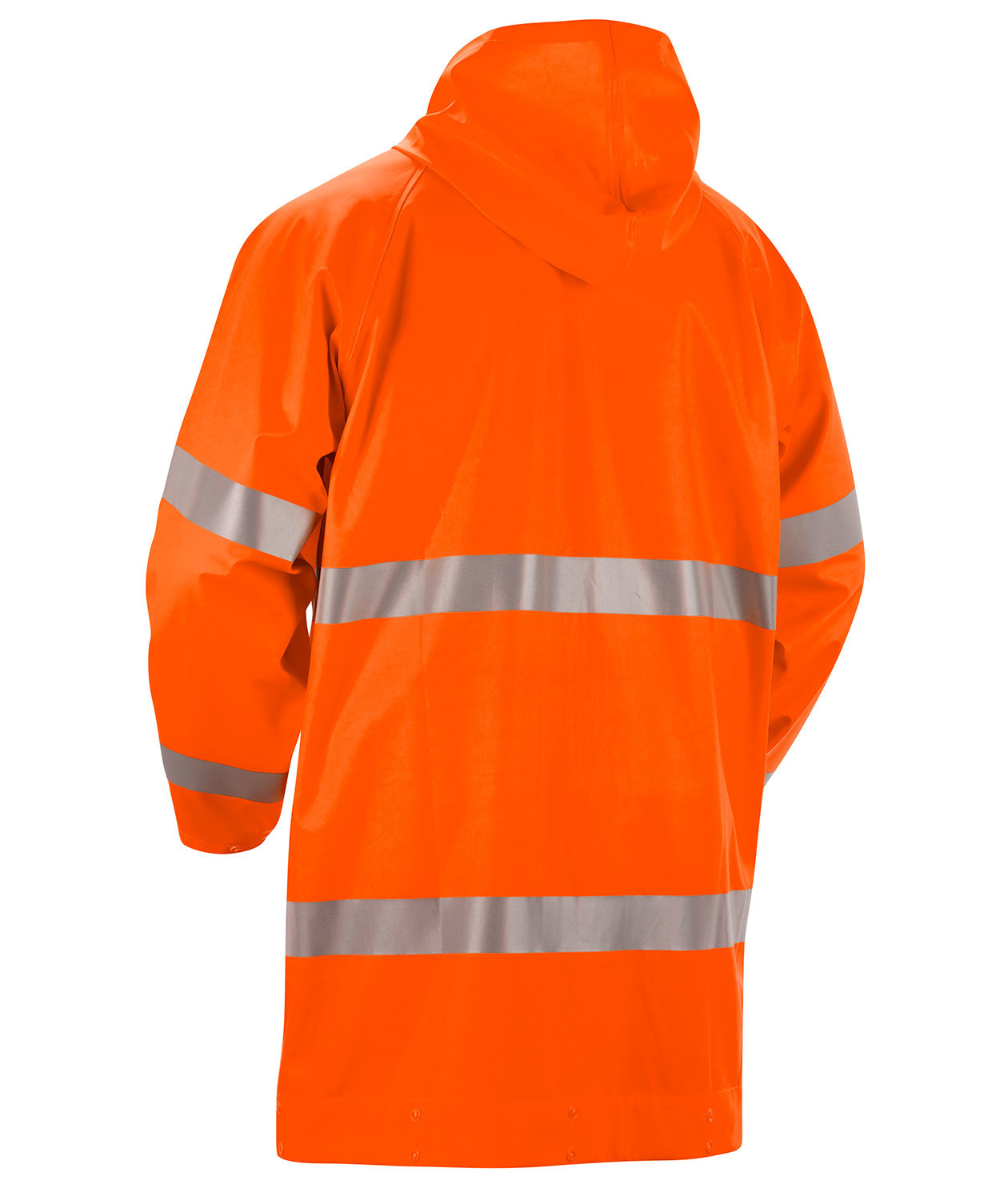Bl&aring;kl&auml;der regnfrakke, Hi-vis Orange
