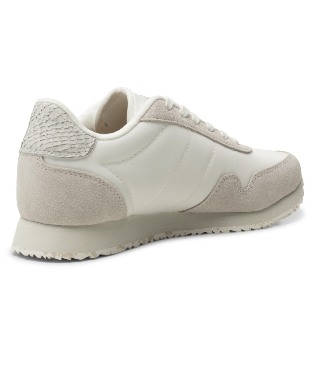 Woden Nora III Leather sneakers dam, Vit, large image number 4