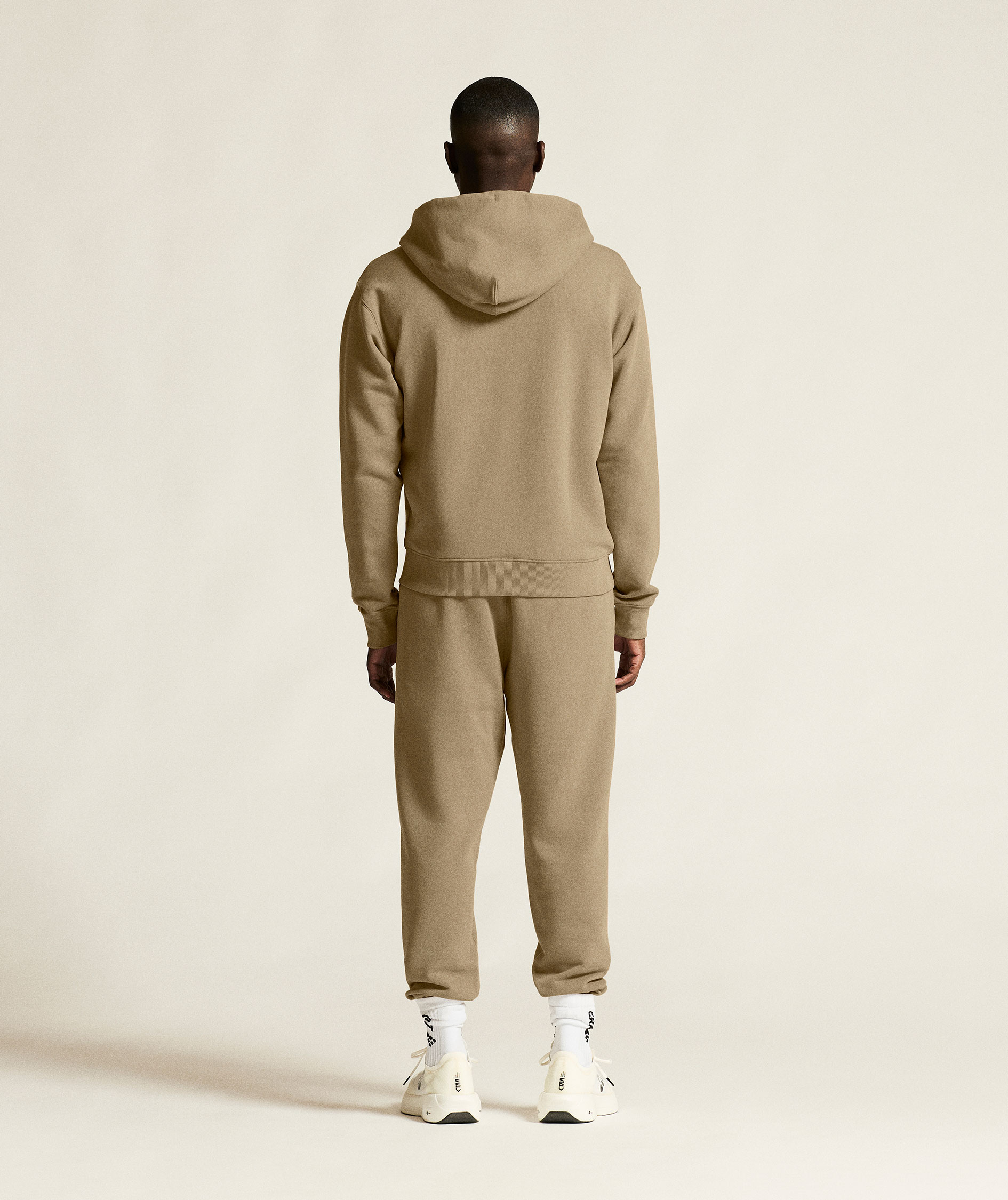 Craft Frequent h&aelig;ttetr&oslash;je med lynl&aring;s, Taupe, large image number 9