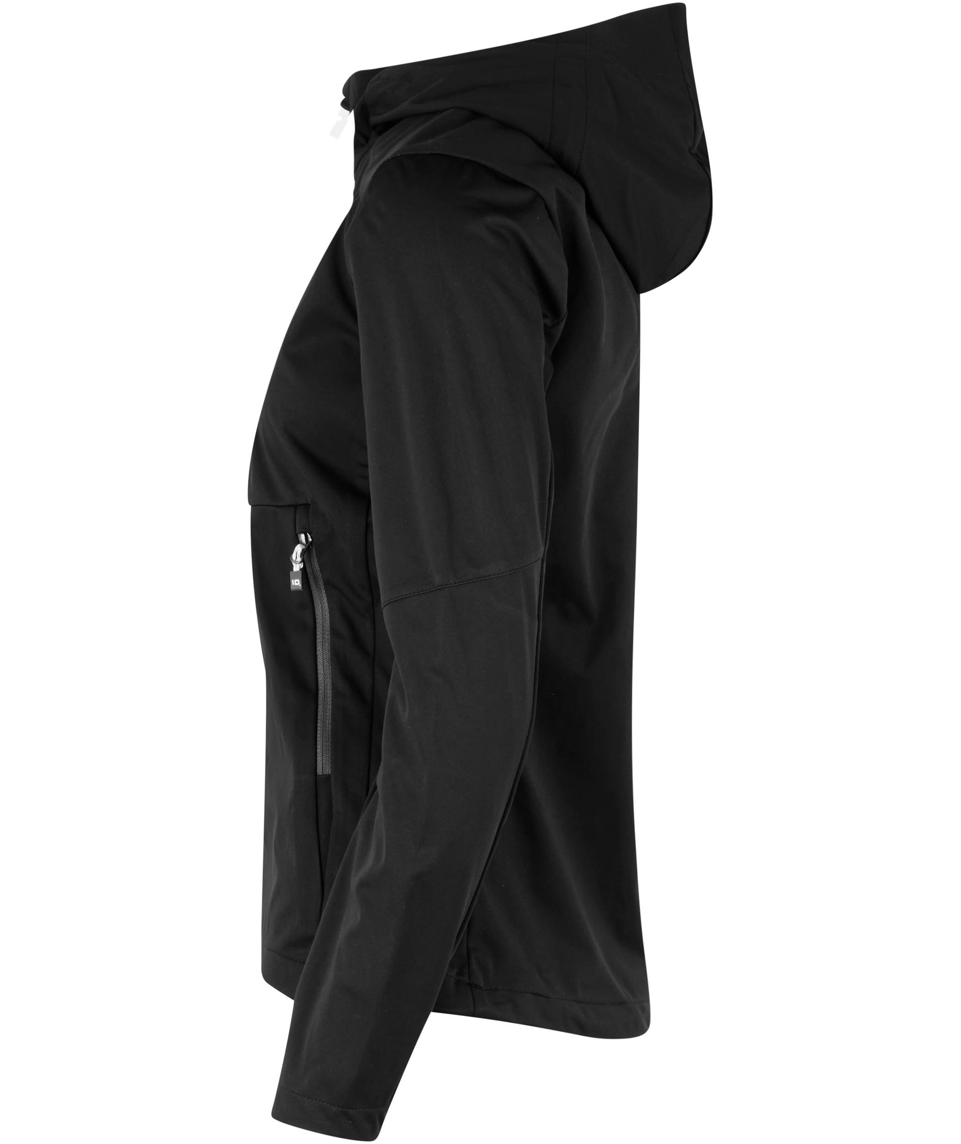 ID l&auml;tte softshelljacke dam, Svart, large image number 2