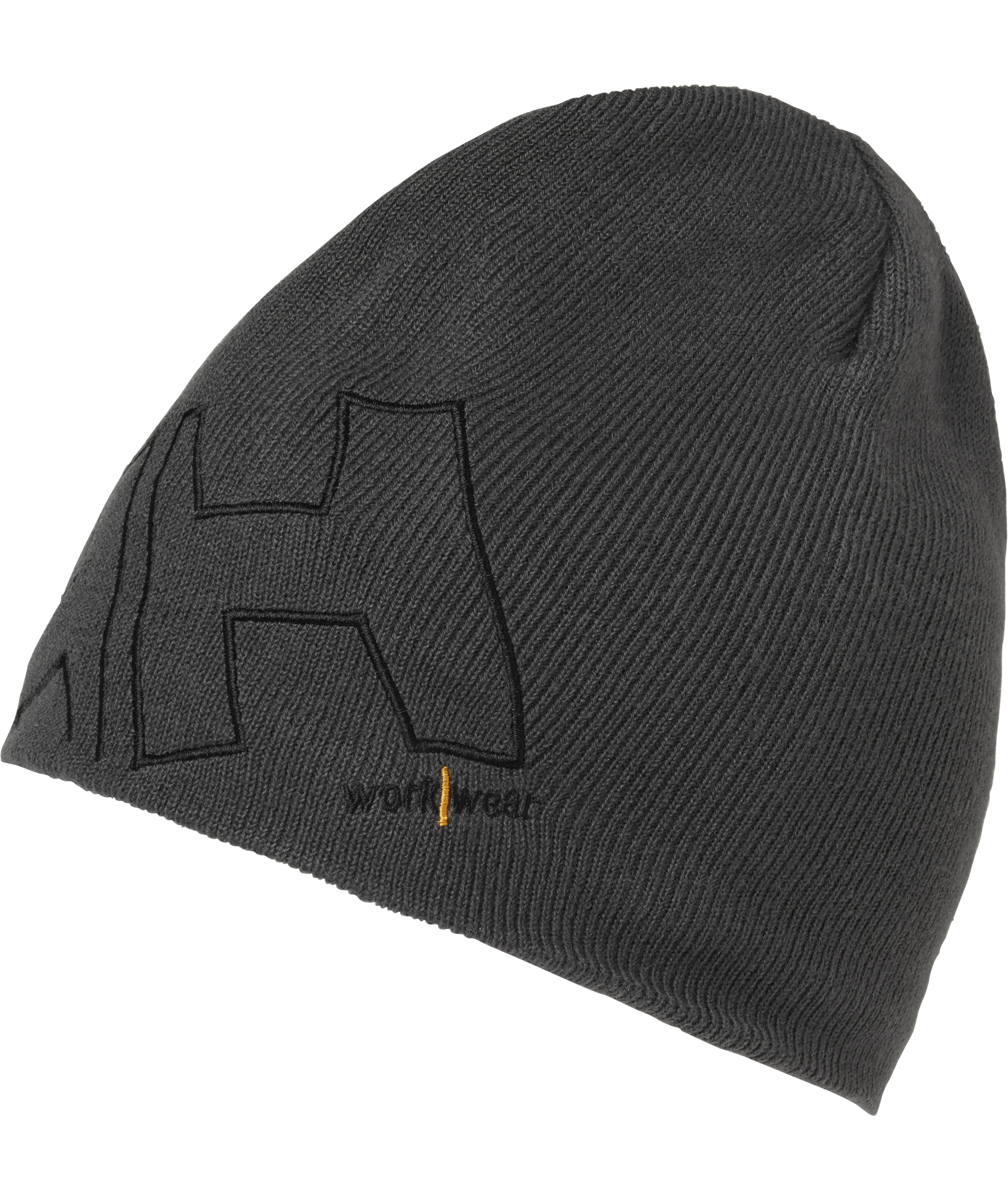 Helly Hansen Classic logo beanie, Dark Grey, Dark Grey, large image number 0