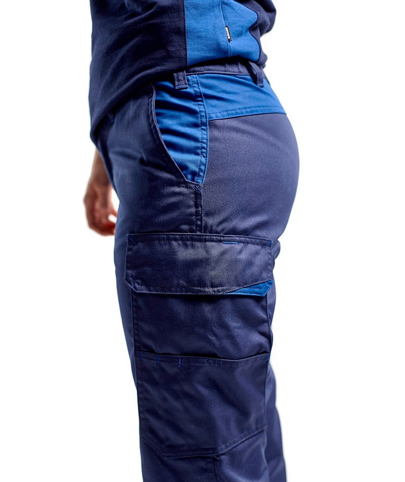 Bl&aring;kl&auml;der women's service trousers, Marine Blue/Cobalt Blue, large image number 5