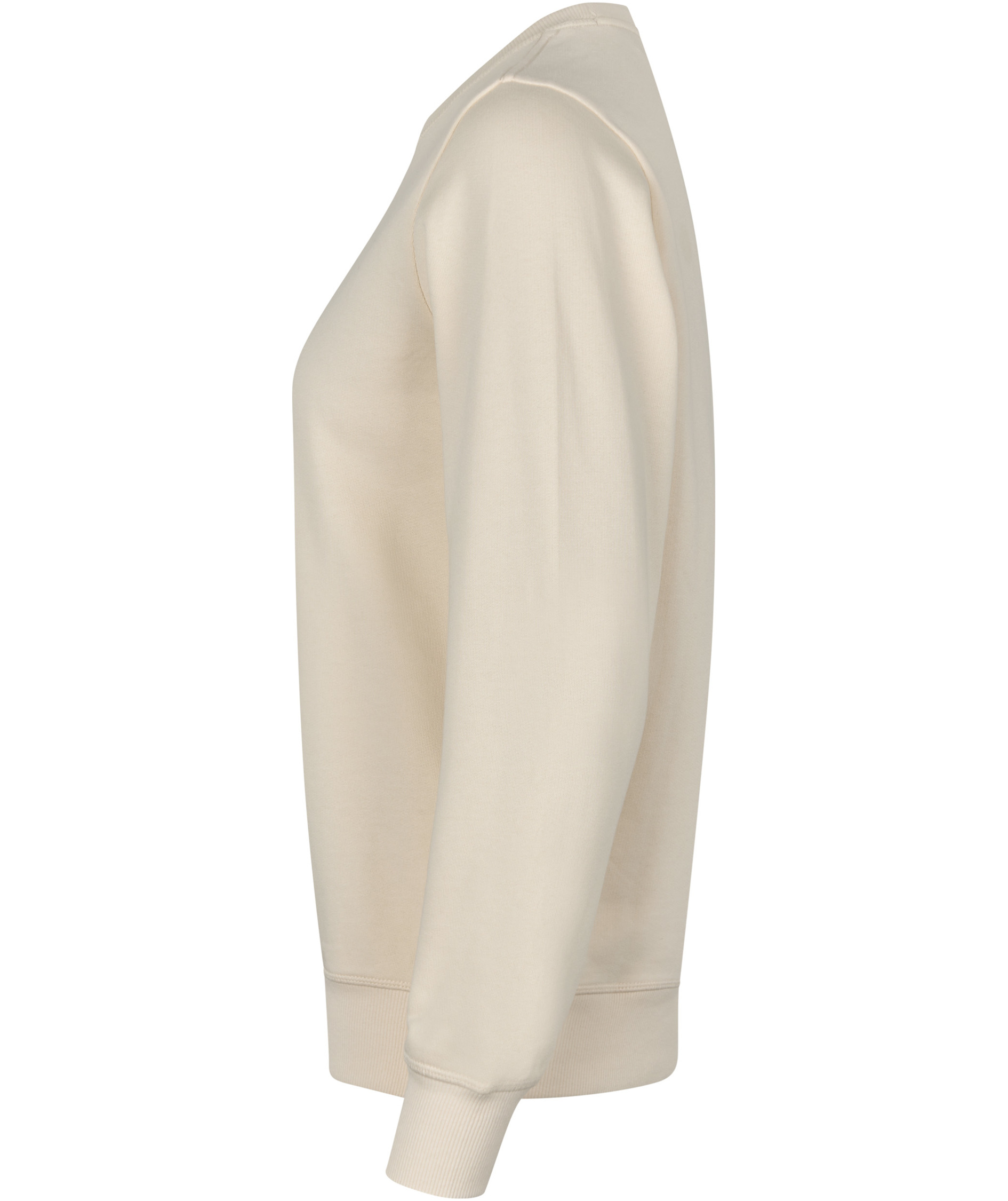 ID ekologisk sweatshirt dam, Off White, large image number 2