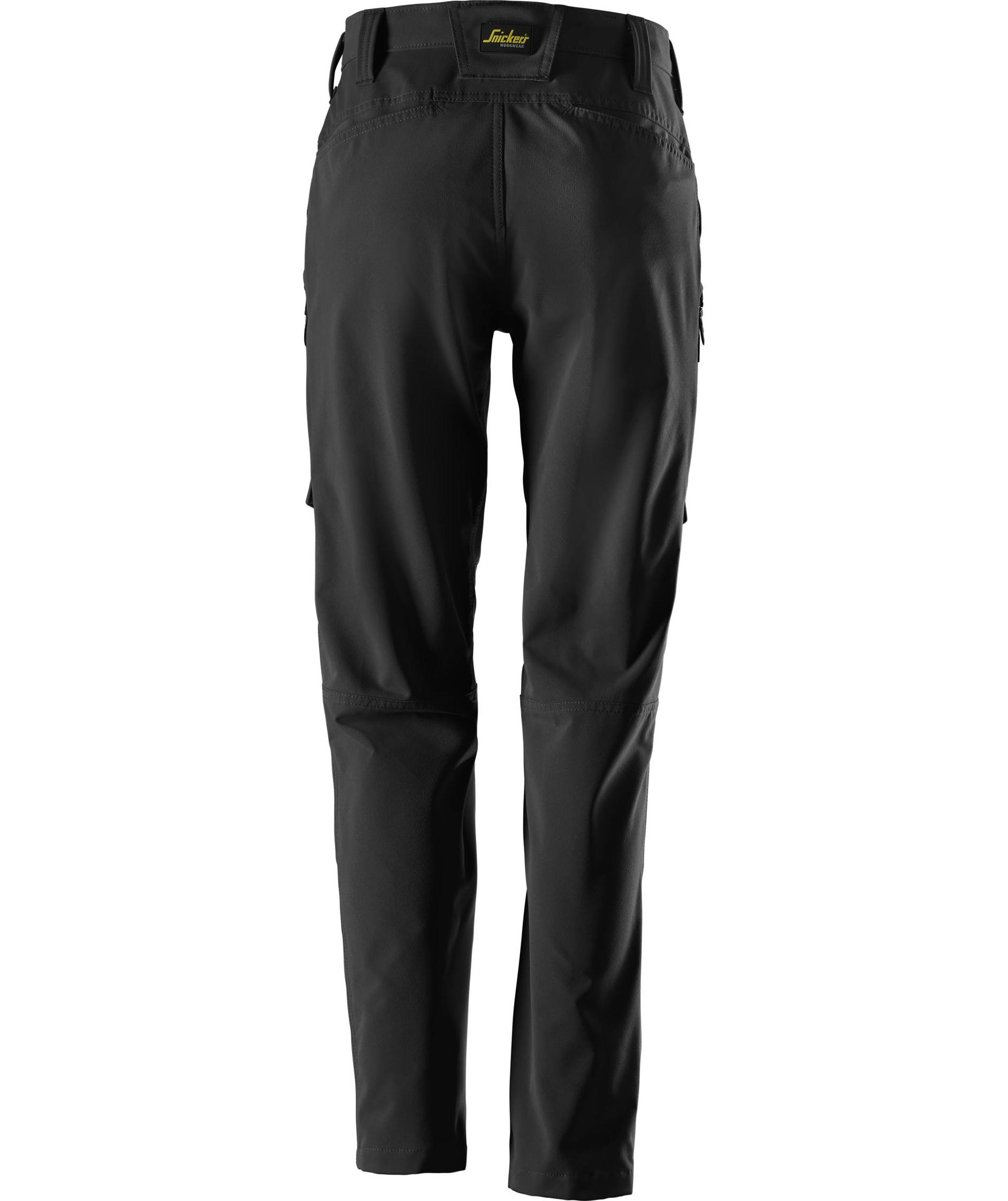 Snickers servicebyxa 6710 full stretch dam, Svart, large image number 1