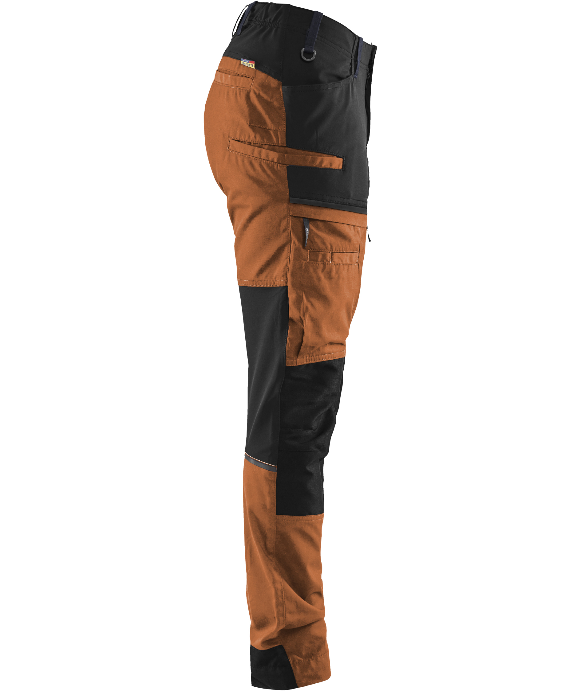 Bl&aring;kl&auml;der Damen Arbeitshose, Rost/schwarz, large image number 3