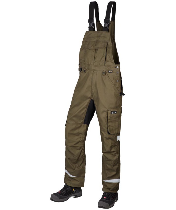 J.A.K. overalls 1603, Army/Sort