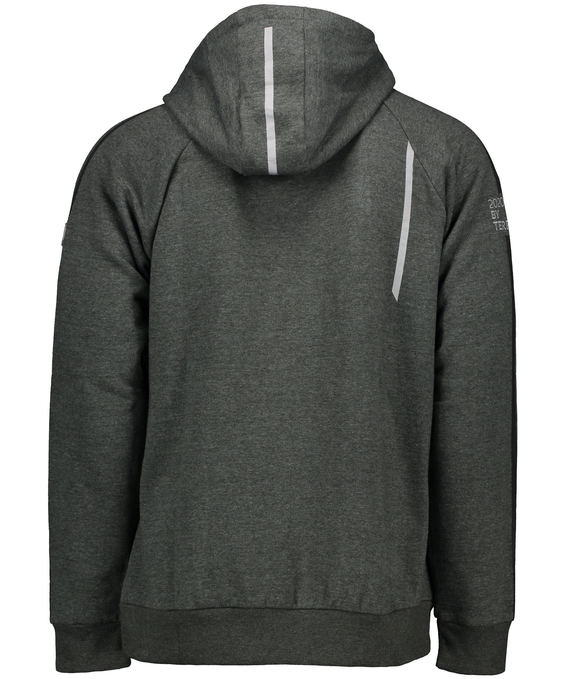 Terrax fodrad cardigan, M&ouml;rkgr&ouml;n, large image number 4