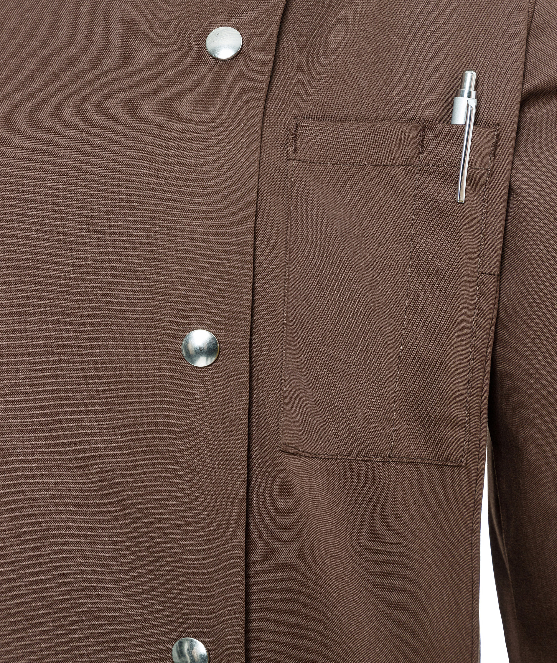 Karlowsky Larissa dame kokkejakke, Light Brown, large image number 5