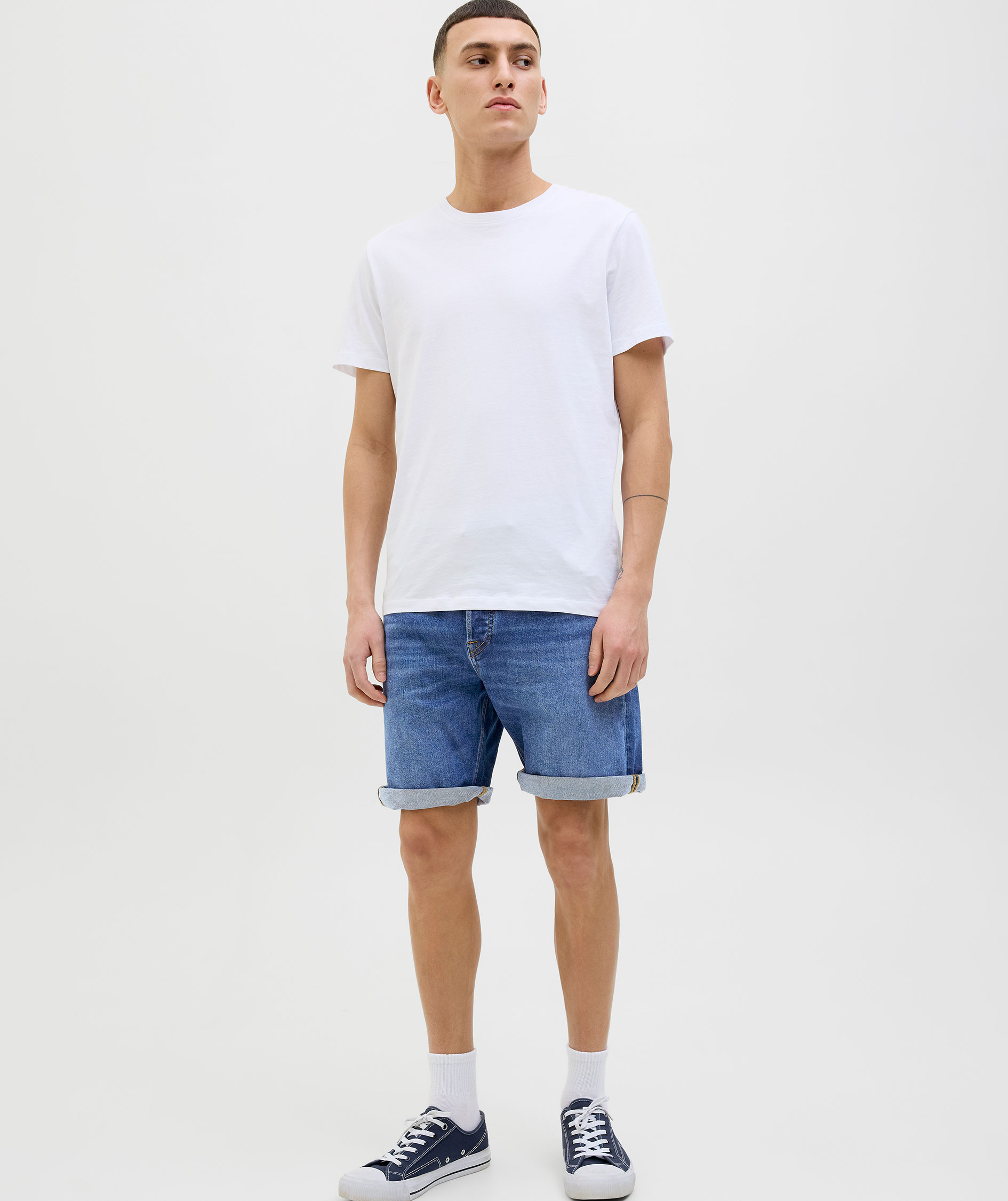 Jack & Jones JJIRICK JJORIGINAL AM360 shorts, Blue Denim, large image number 7