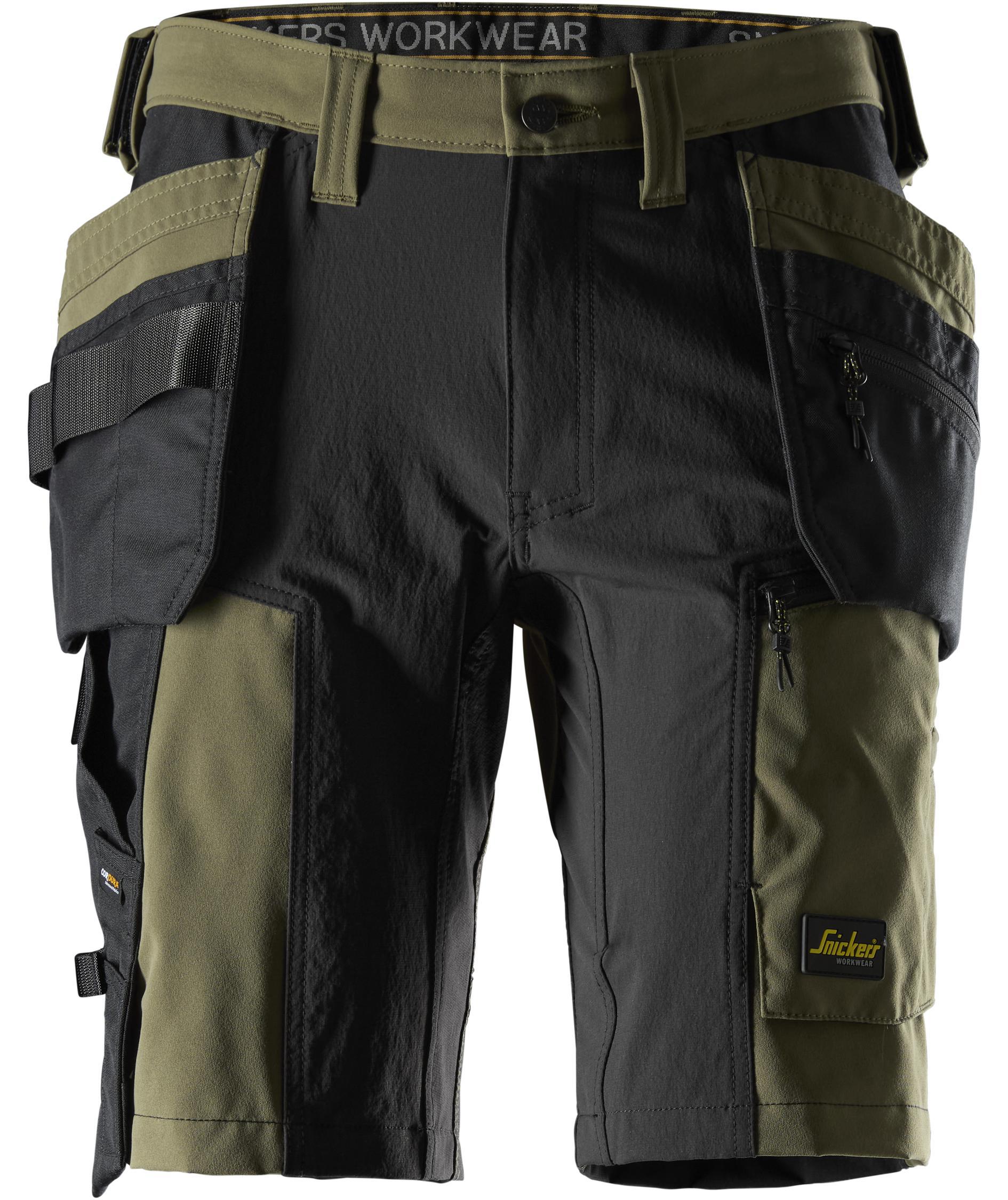 Khaki gr&oslash;n/Sort