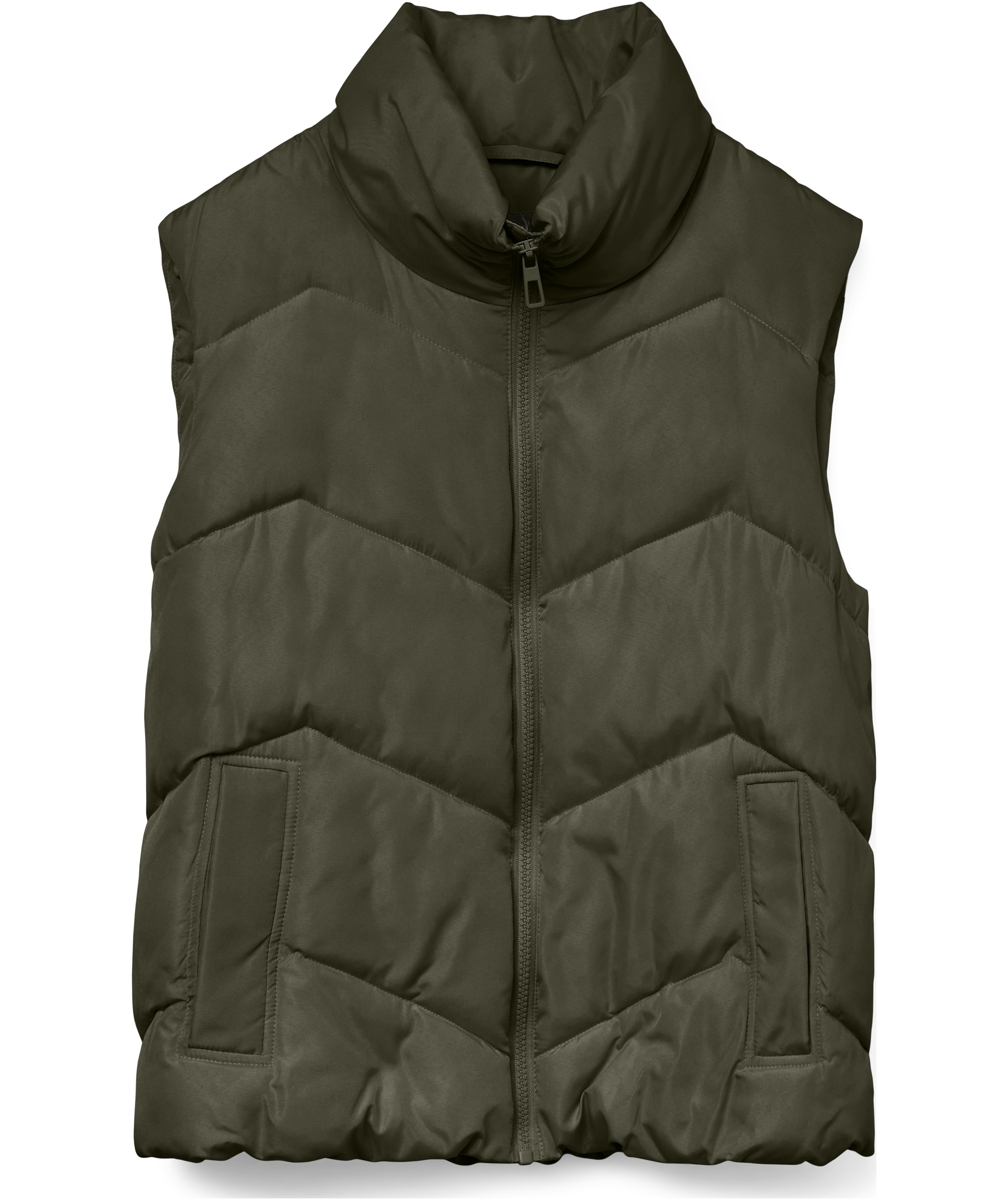 Vero Moda VMLIGAEVA vadderad v&auml;st, Grape leaf