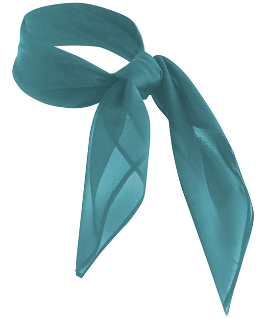 Karlowsky classic chiffon sjal, Petrol, Petrol, large image number 2