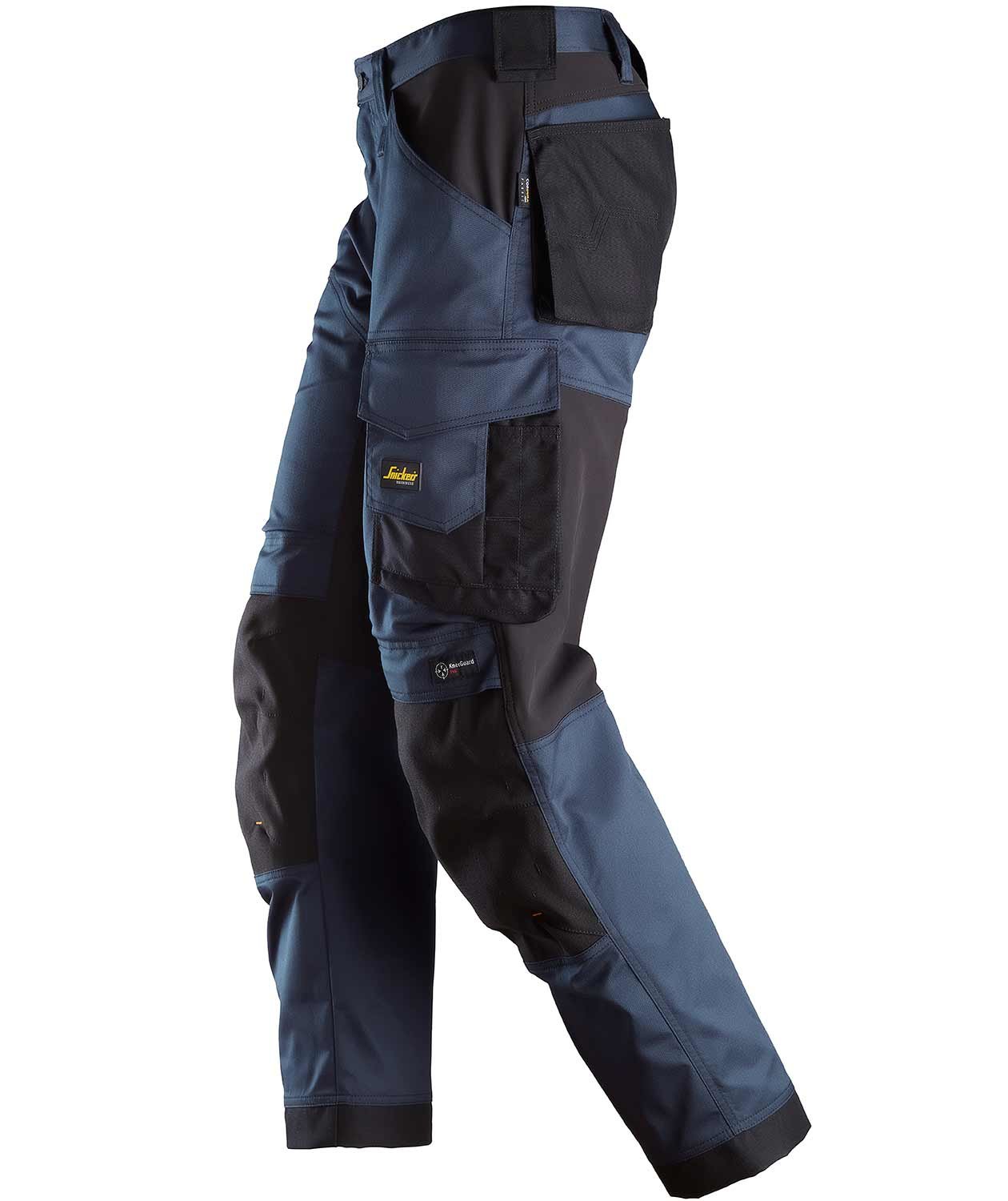 Snickers AllroundWork arbeidsbukse 6351, Navy/Svart, large image number 3