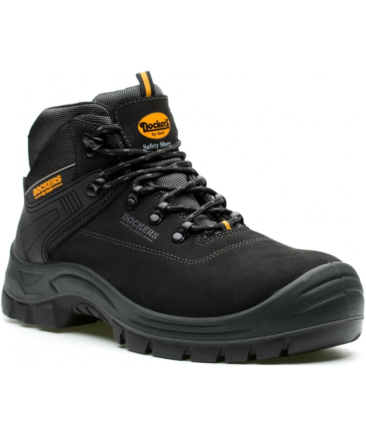 Dockers by Gerli Magic High Sicherheitsstiefel S3, Black