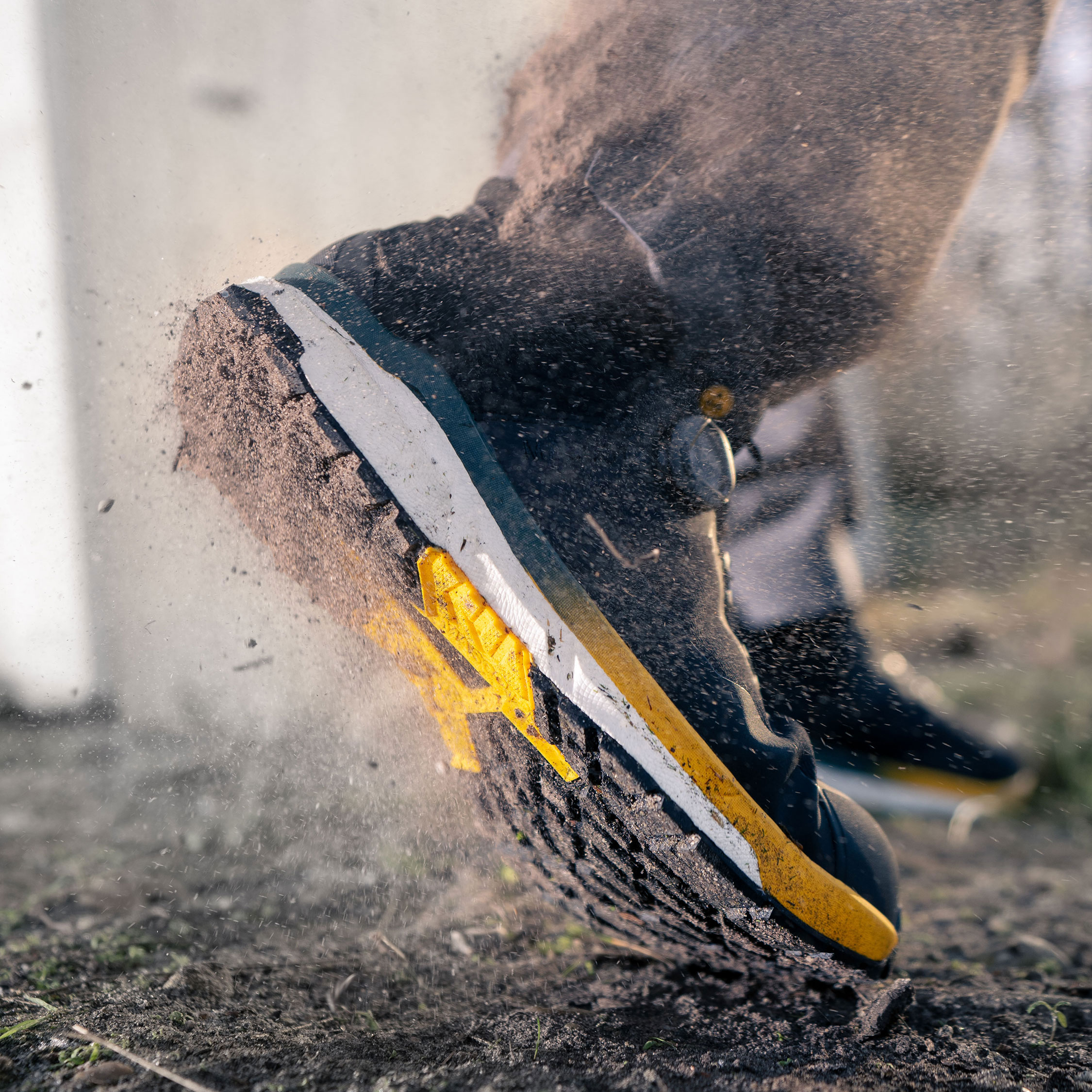 Mascot Customized safety shoes S3S, Black/Sun Yellow, large image number 7