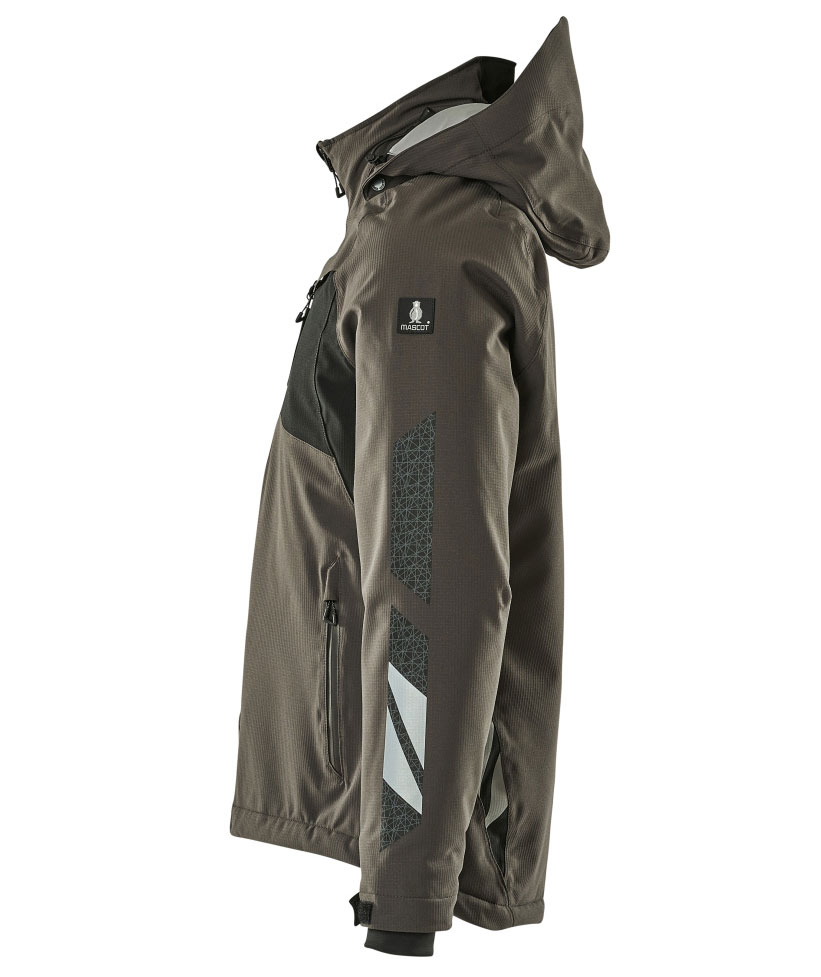 Mascot Accelerate vinterjacka, M&ouml;rk Antracit/Svart, large image number 3