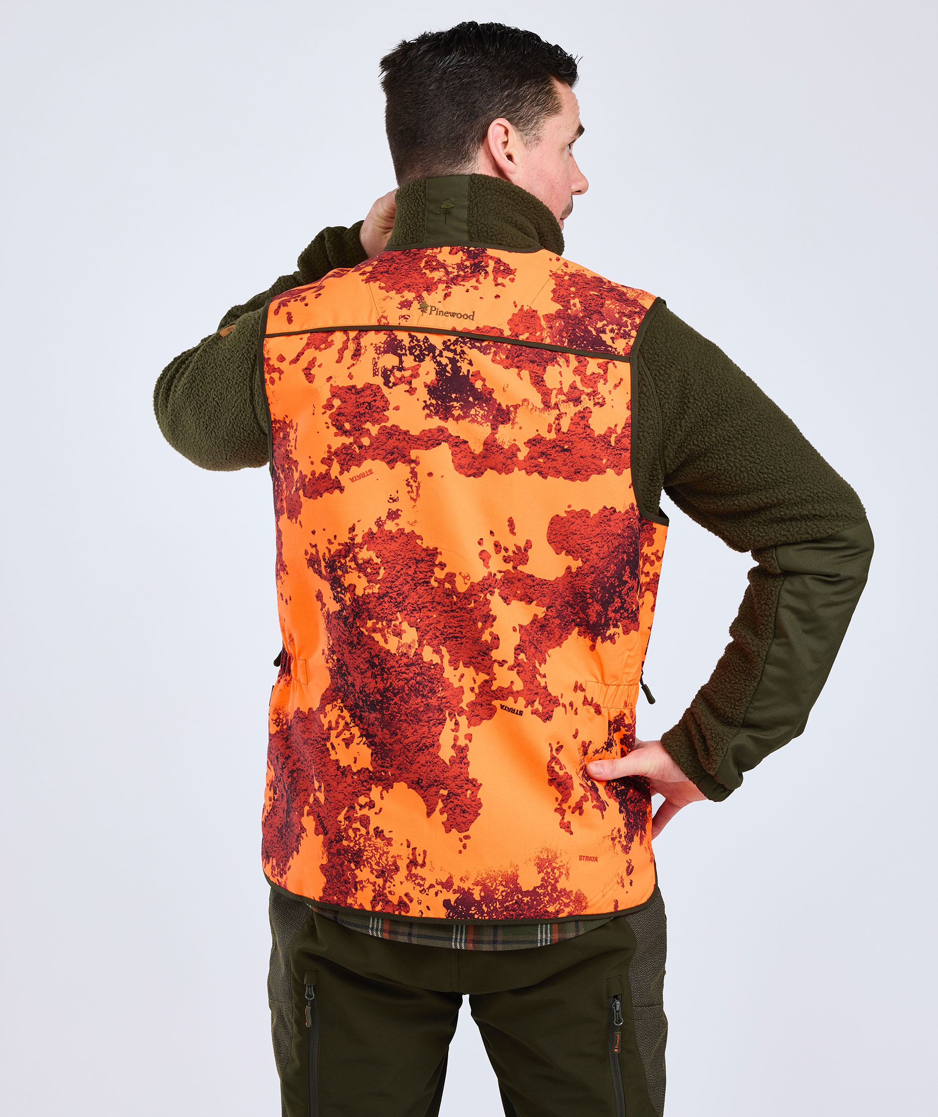 Pinewood&nbsp;Hunters Camou vest, Strata Blaze, large image number 7