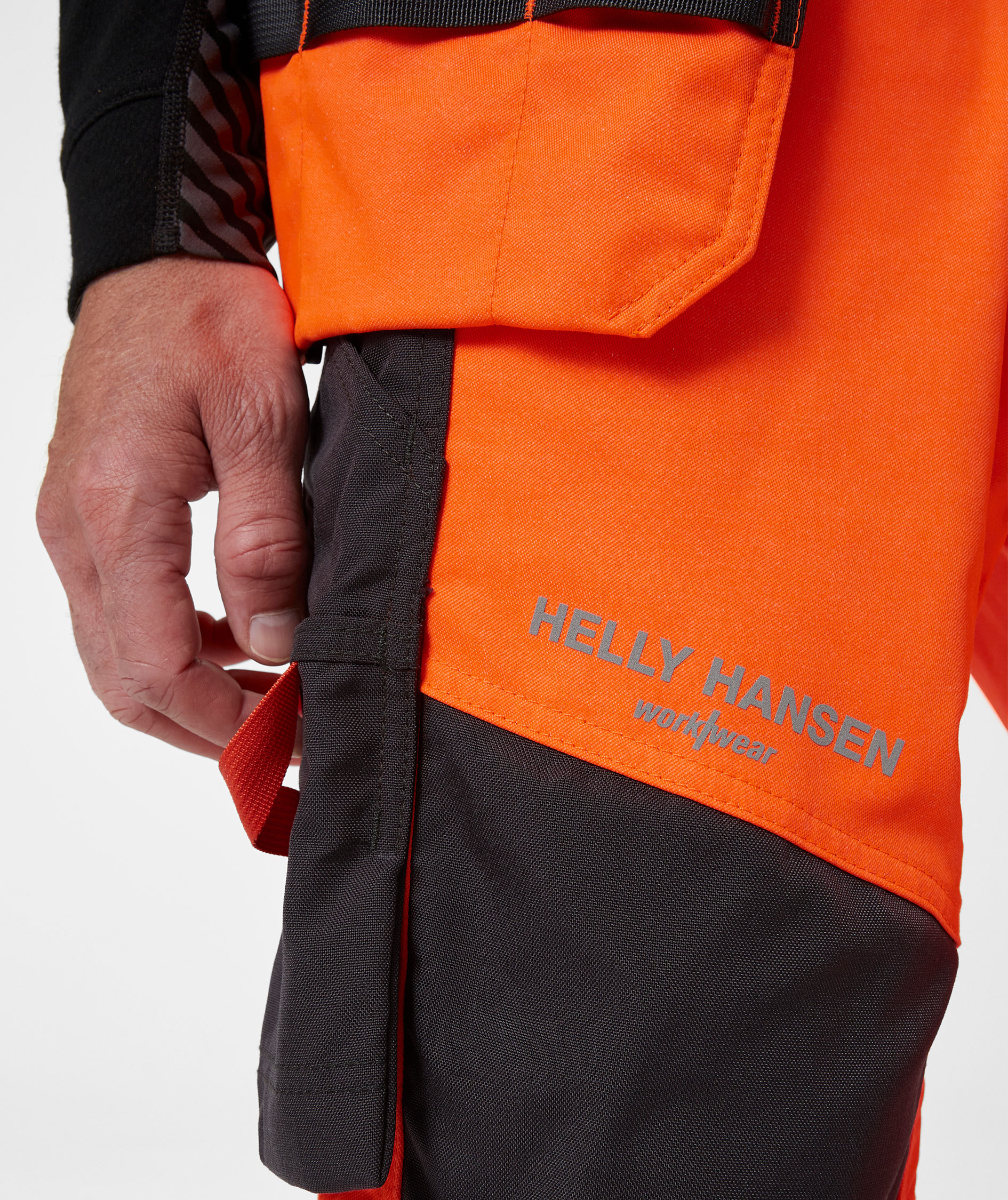 Helly Hansen Alna 2.0 selebukse, Hi-vis Orange/charcoal, large image number 7